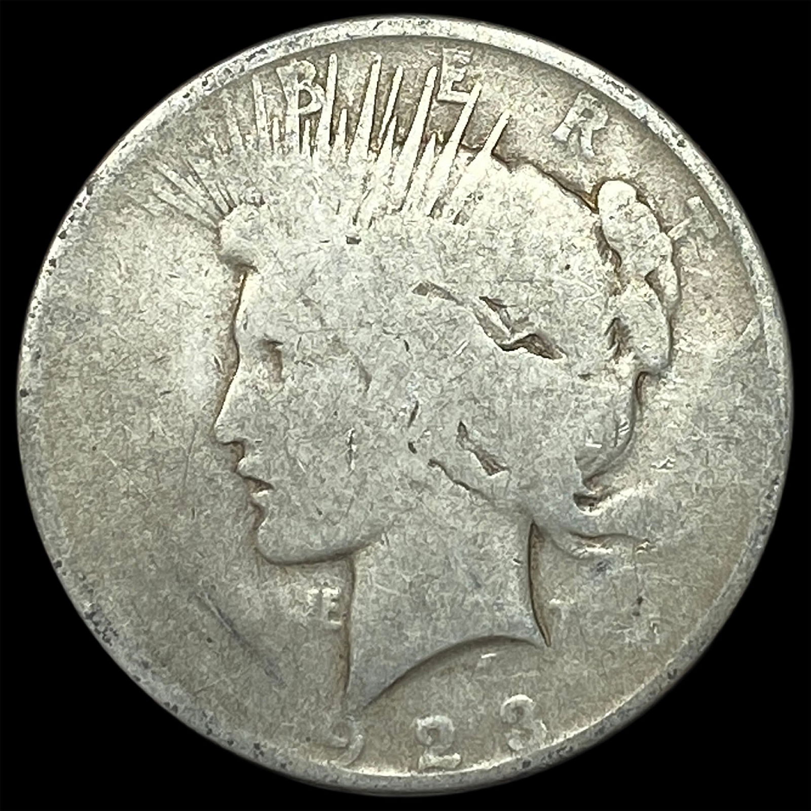 1923 Peace Silver Dollar HIGH GRADE (1 of 2)