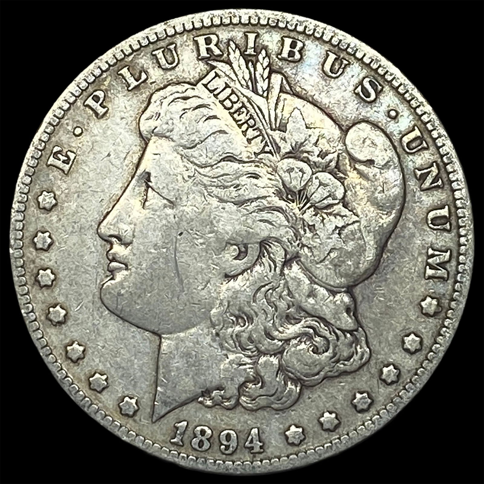 1894-O Silver Morgan Dollar ABOUT UNCIRCULATED: 1894-O Silver Morgan Dollar ABOUT UNCIRCULATED