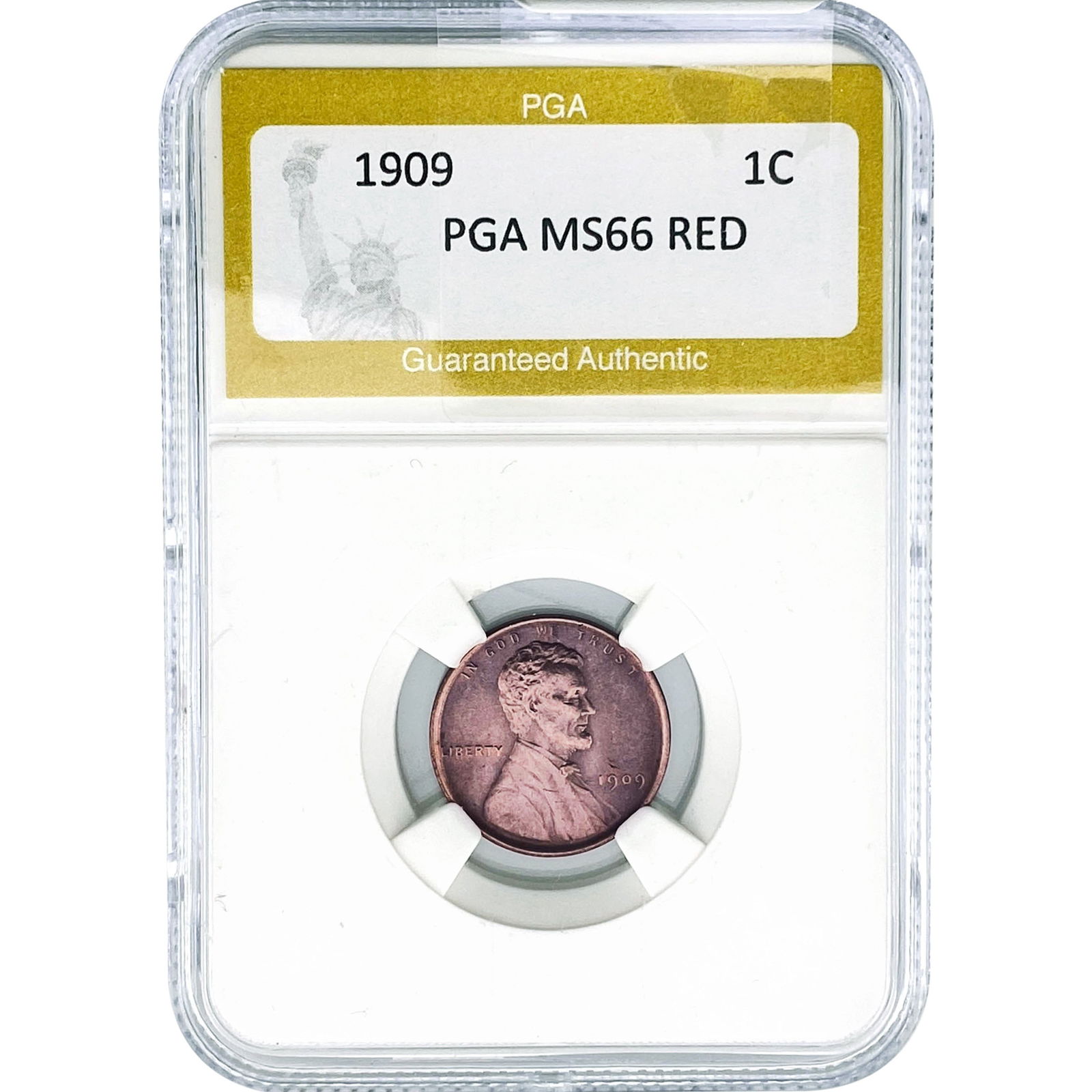 1909 Wheat Cent PGA MS66 RED (1 of 2)