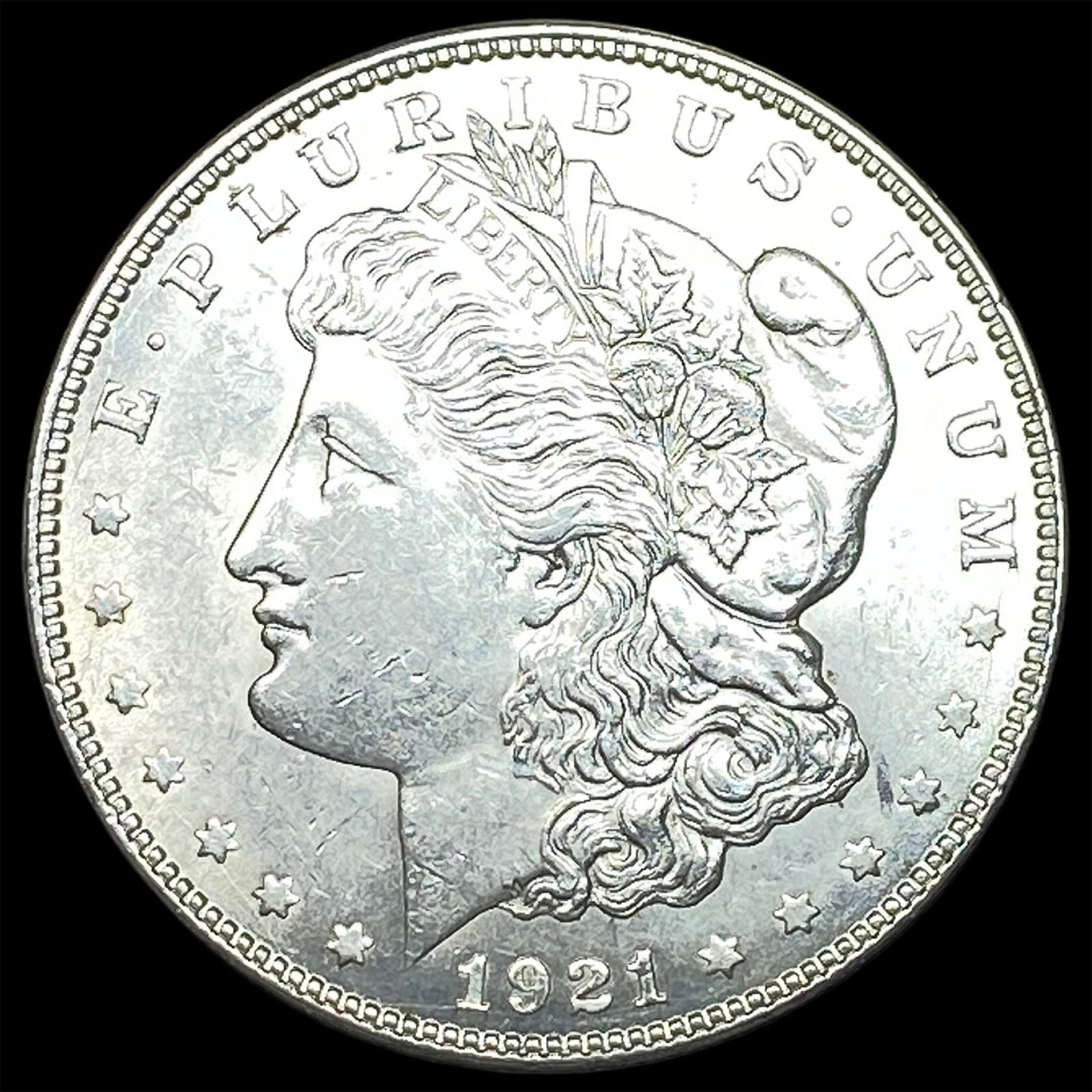 1921 Silver Morgan Dollar UNCIRCULATED: 1921 Silver Morgan Dollar UNCIRCULATED