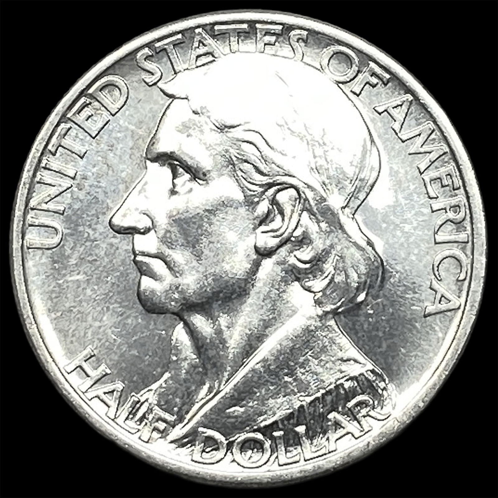 1937 Daniel Boone Bicentennial Silver Half Dollar UNCIRCULATED (1 of 2)