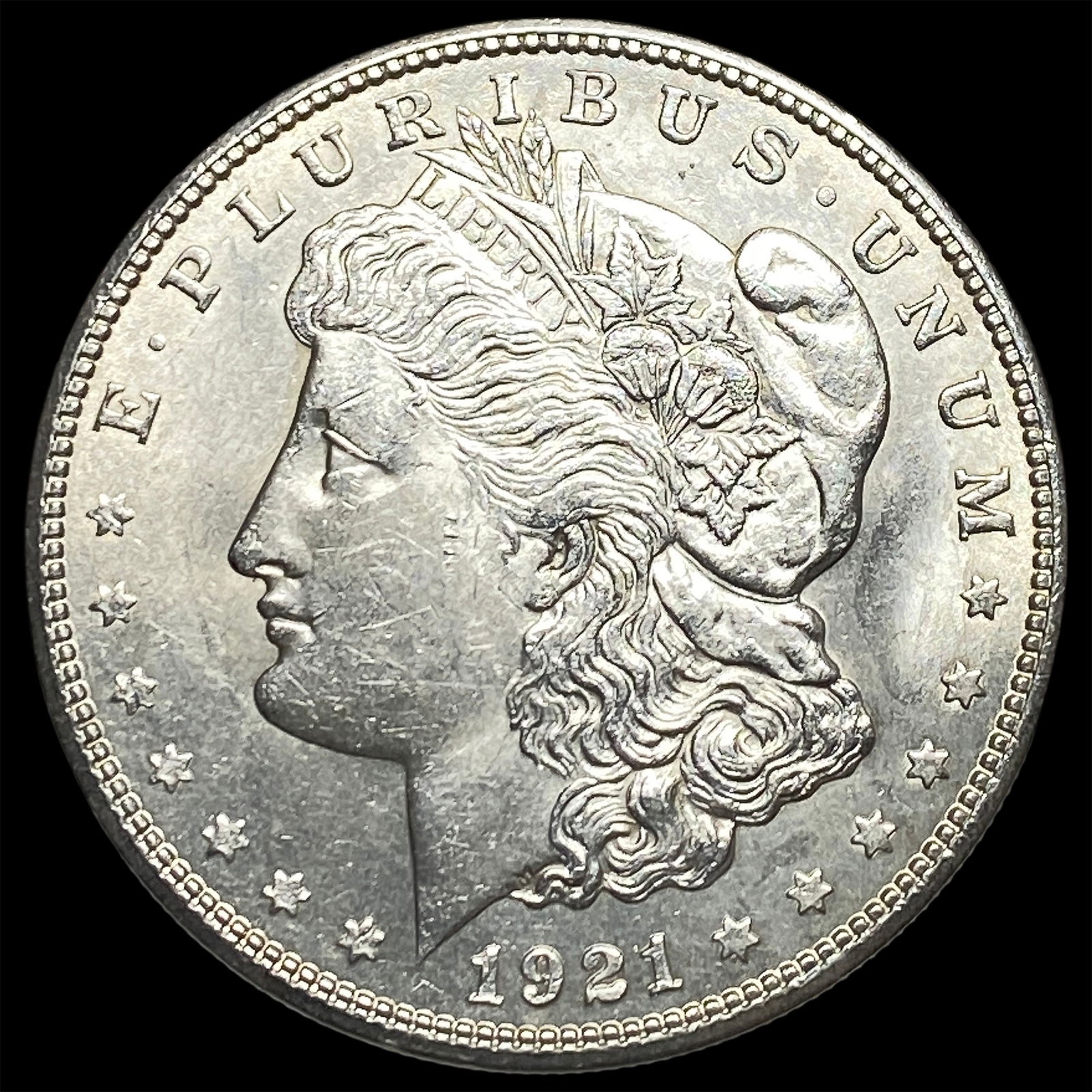 1921-S Silver Morgan Dollar UNCIRCULATED: 1921-S Silver Morgan Dollar UNCIRCULATED