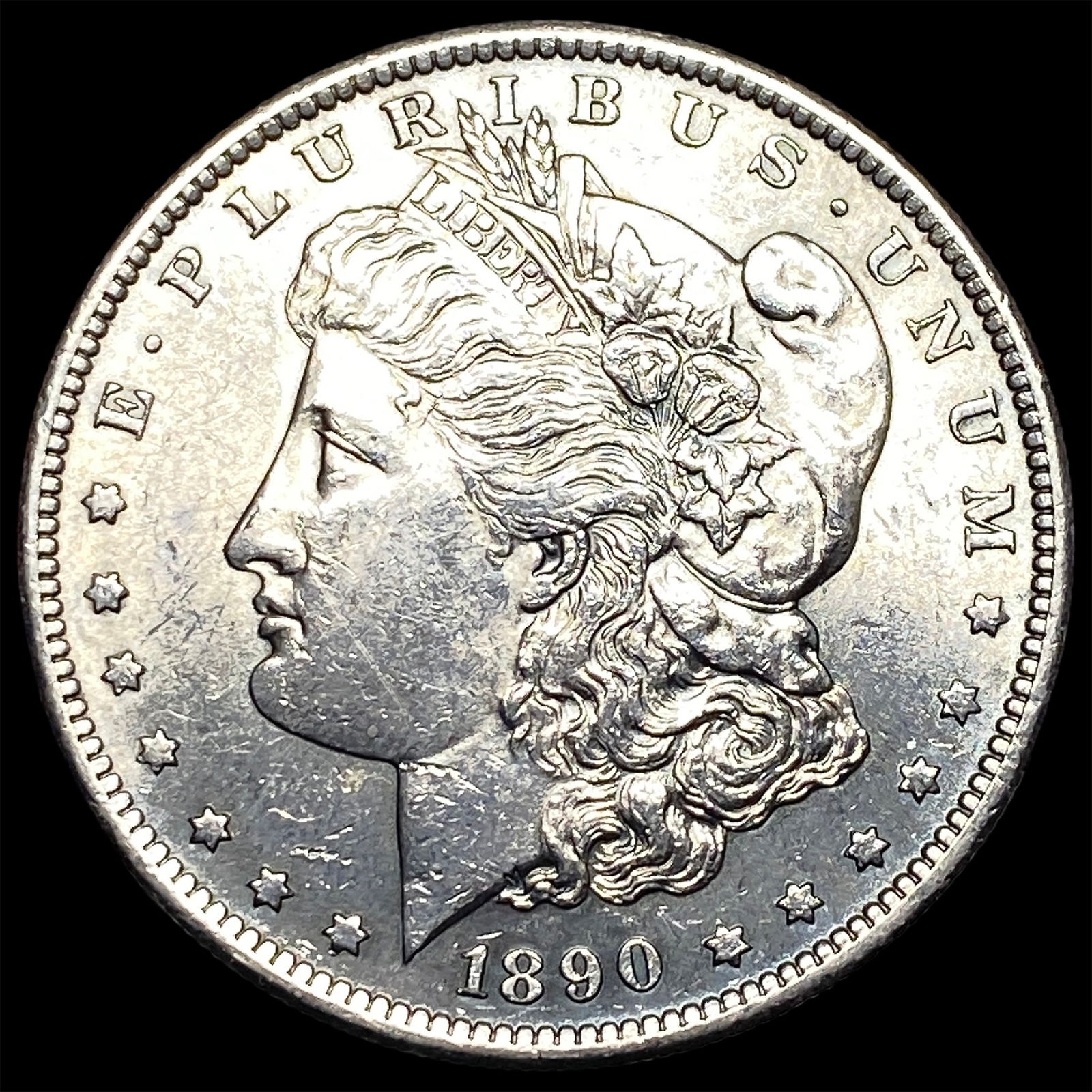 1890-S Silver Morgan Dollar UNCIRCULATED: 1890-S Silver Morgan Dollar UNCIRCULATED