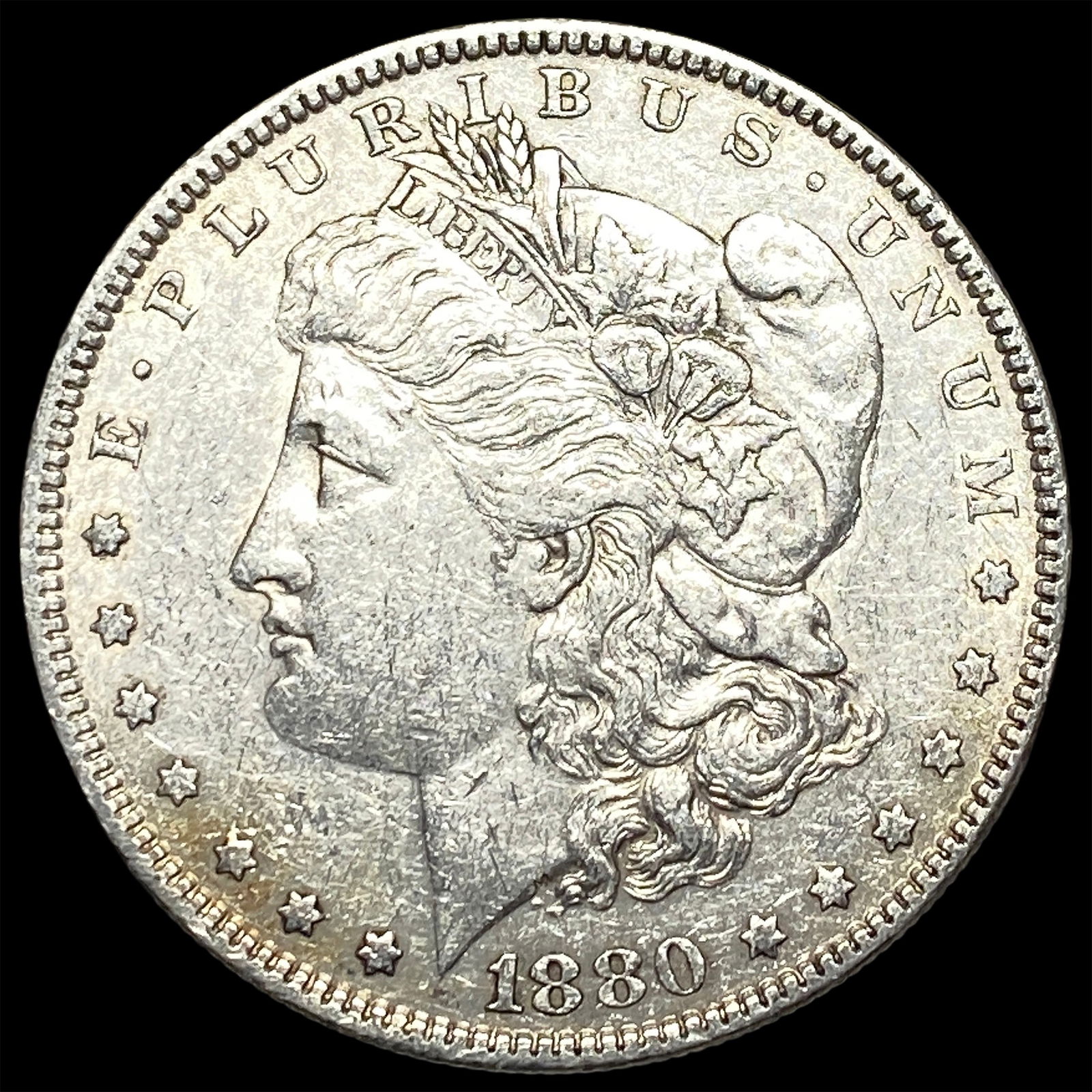 1880-O Silver Morgan Dollar CLOSELY UNCIRCULATED: 1880-O Silver Morgan Dollar CLOSELY UNCIRCULATED