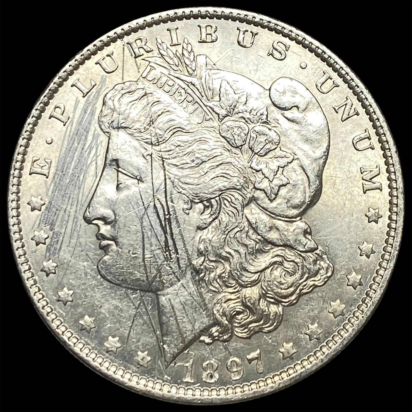 1897 Morgan Silver Dollar HIGH GRADE (1 of 2)