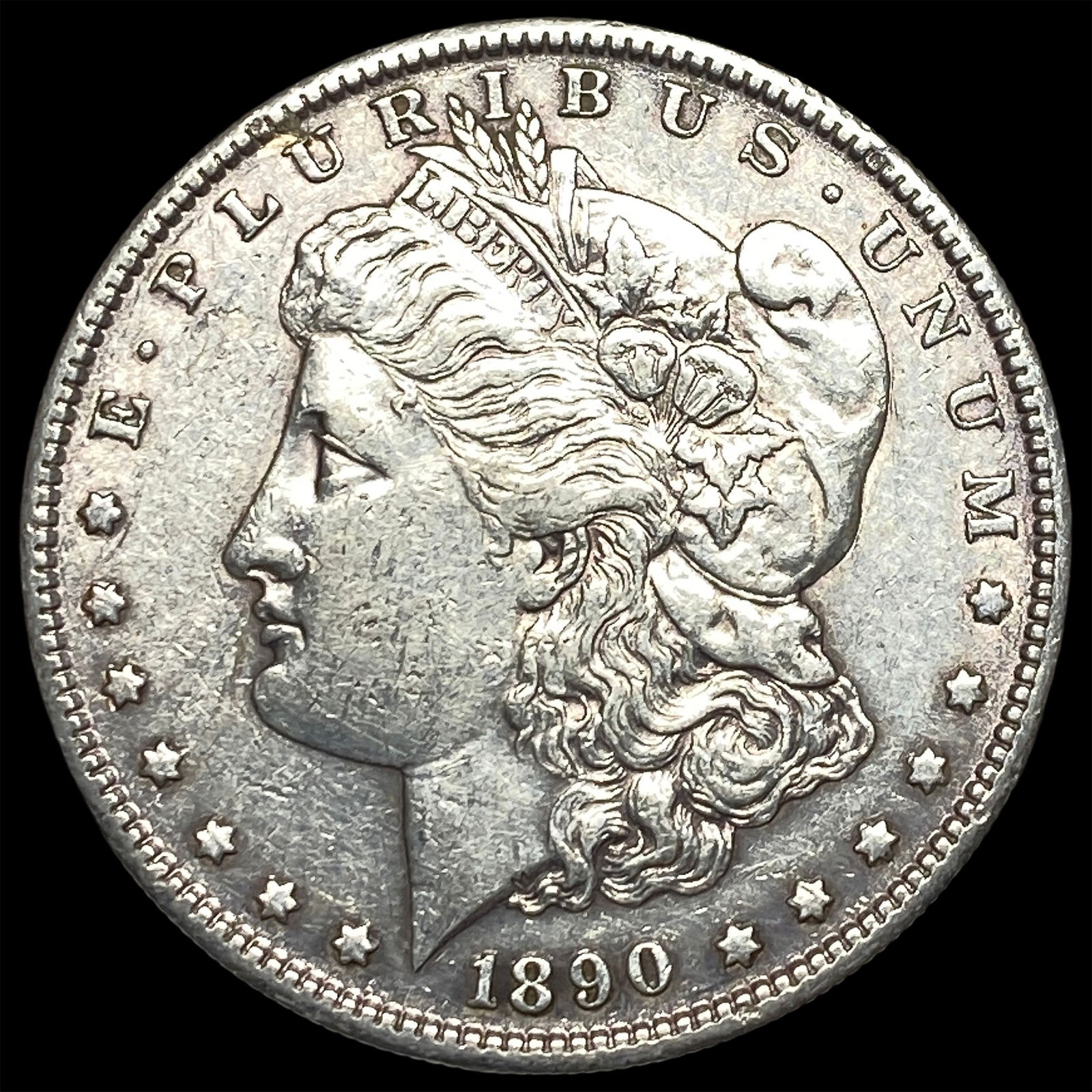 1890-S Silver Morgan Dollar CLOSELY UNCIRCULATED: 1890-S Silver Morgan Dollar CLOSELY UNCIRCULATED