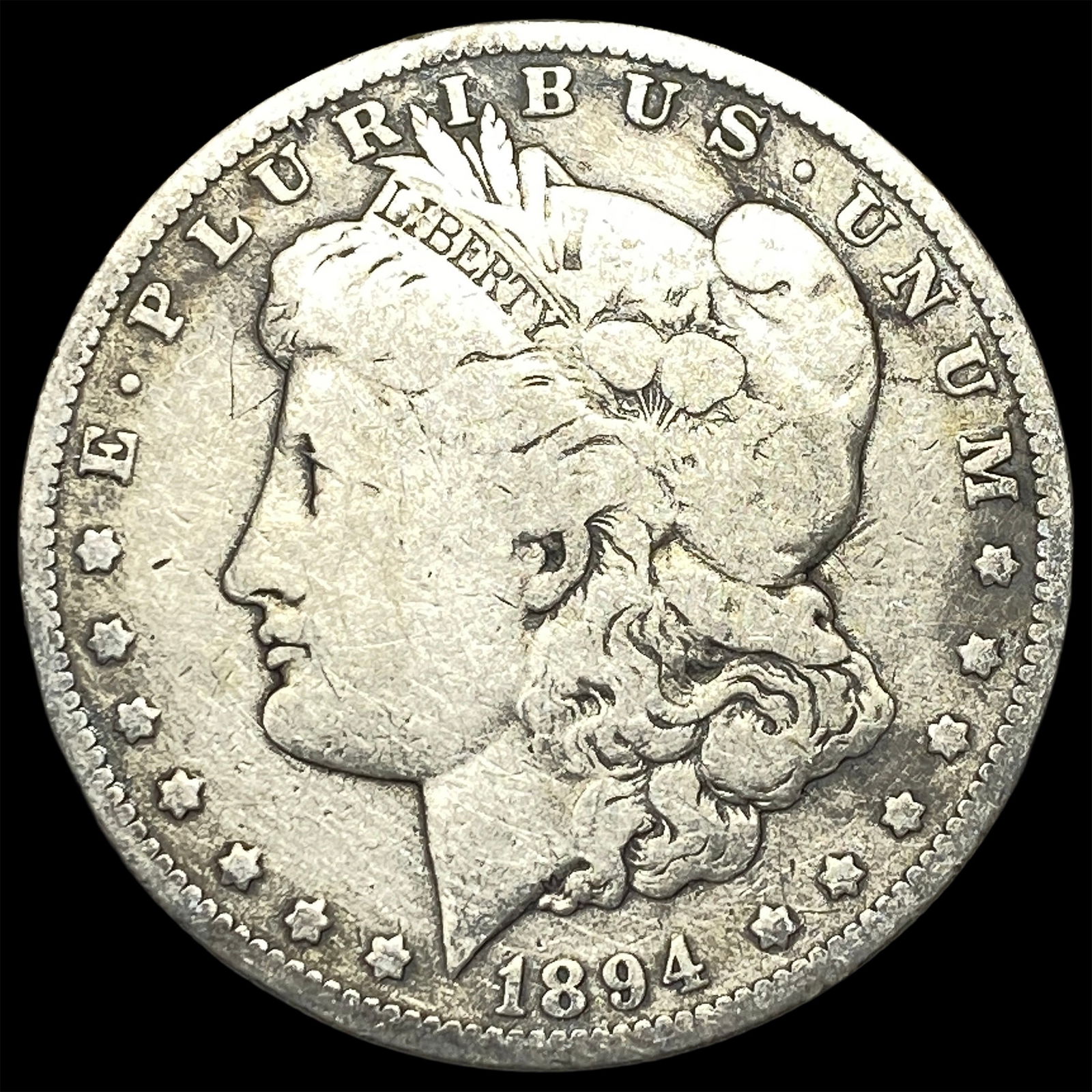 1894-O Silver Morgan Dollar HIGH GRADE (1 of 2)