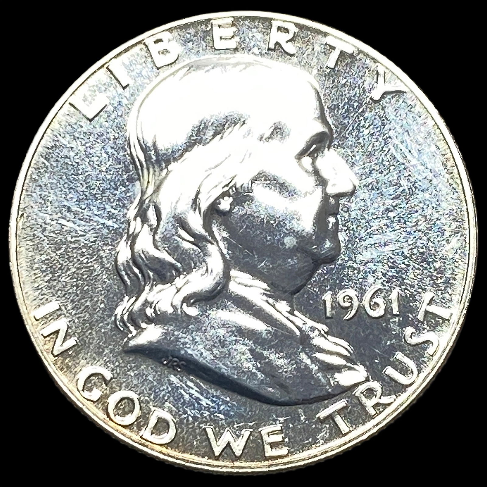 1961 Franklin Silver Half Dollar CHOICE PROOF (1 of 2)
