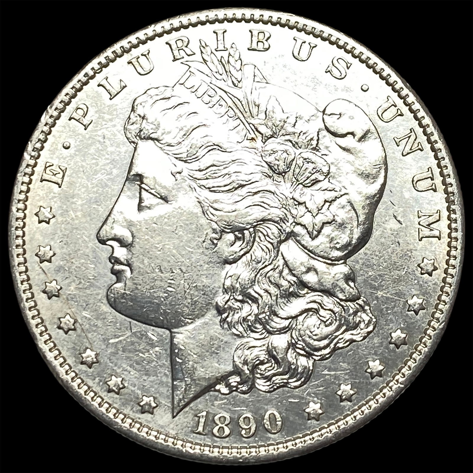 1890-S Silver Morgan Dollar UNCIRCULATED: 1890-S Silver Morgan Dollar UNCIRCULATED