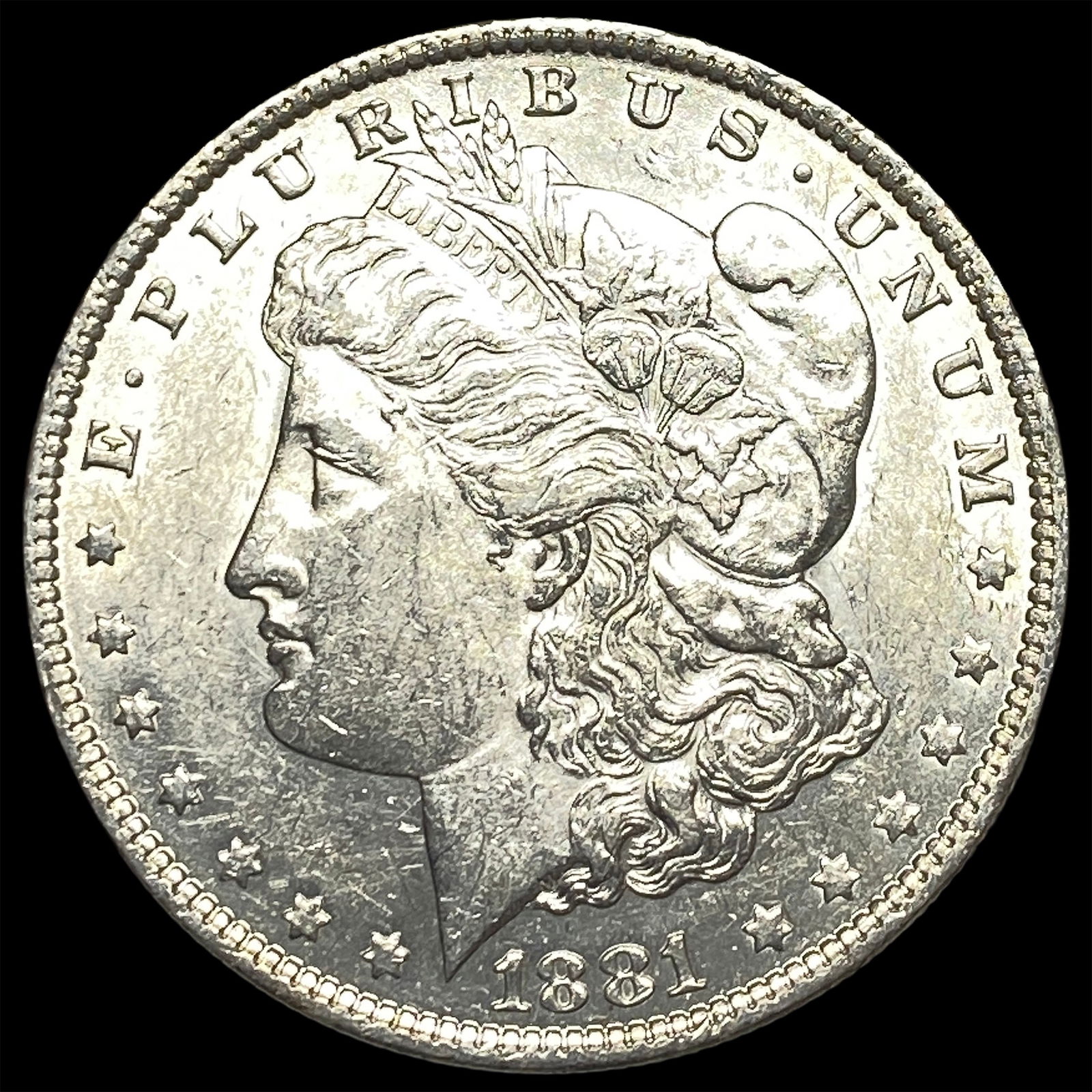 1881-S Silver Morgan Dollar UNCIRCULATED: 1881-S Silver Morgan Dollar UNCIRCULATED