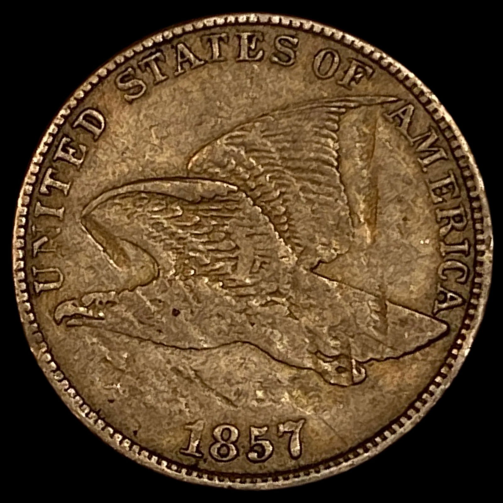 1857 Flying Eagle Cent LIGHTLY CIRCULATED (1 of 2)
