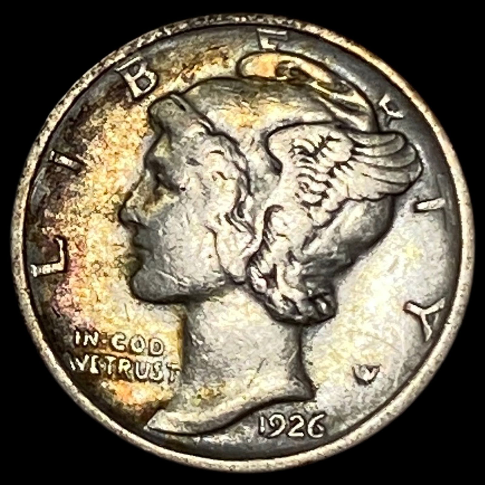 1926-D Silver Mercury Dime CLOSELY UNCIRCULATED (1 of 2)