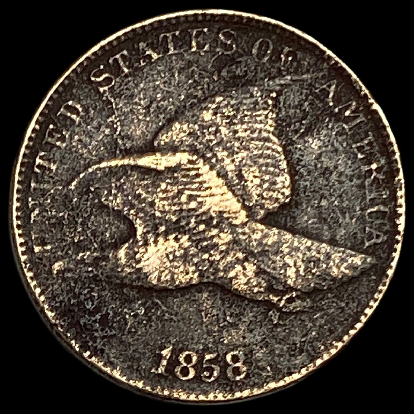 1858 Flying Eagle Cent LIGHTLY CIRCULATED (1 of 2)