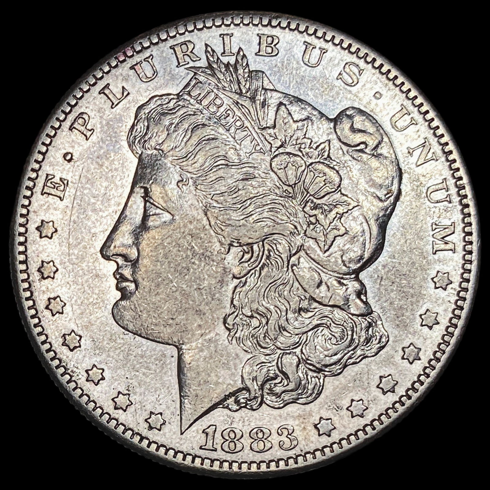 1883-S Silver Morgan Dollar CLOSELY UNCIRCULATED (1 of 2)