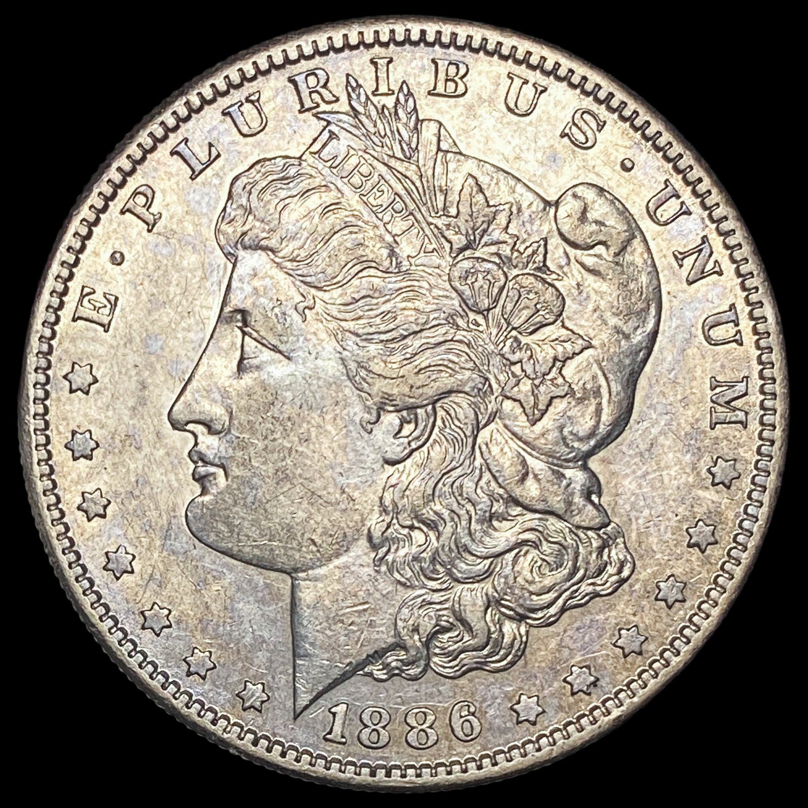 1886-S Silver Morgan Dollar CLOSELY UNCIRCULATED: 1886-S Silver Morgan Dollar CLOSELY UNCIRCULATED