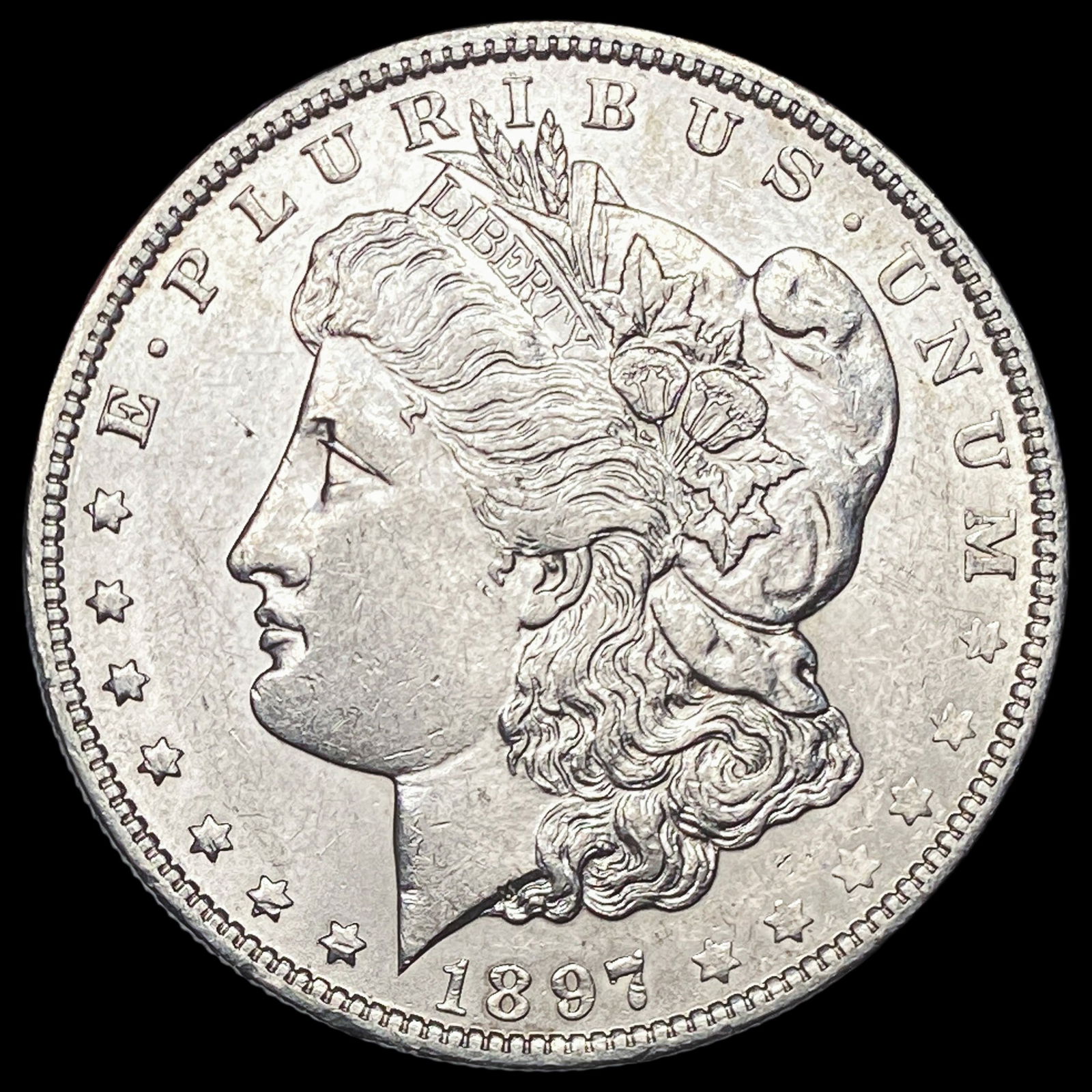 1897-O Silver Morgan Dollar CLOSELY UNCIRCULATED: 1897-O Silver Morgan Dollar CLOSELY UNCIRCULATED