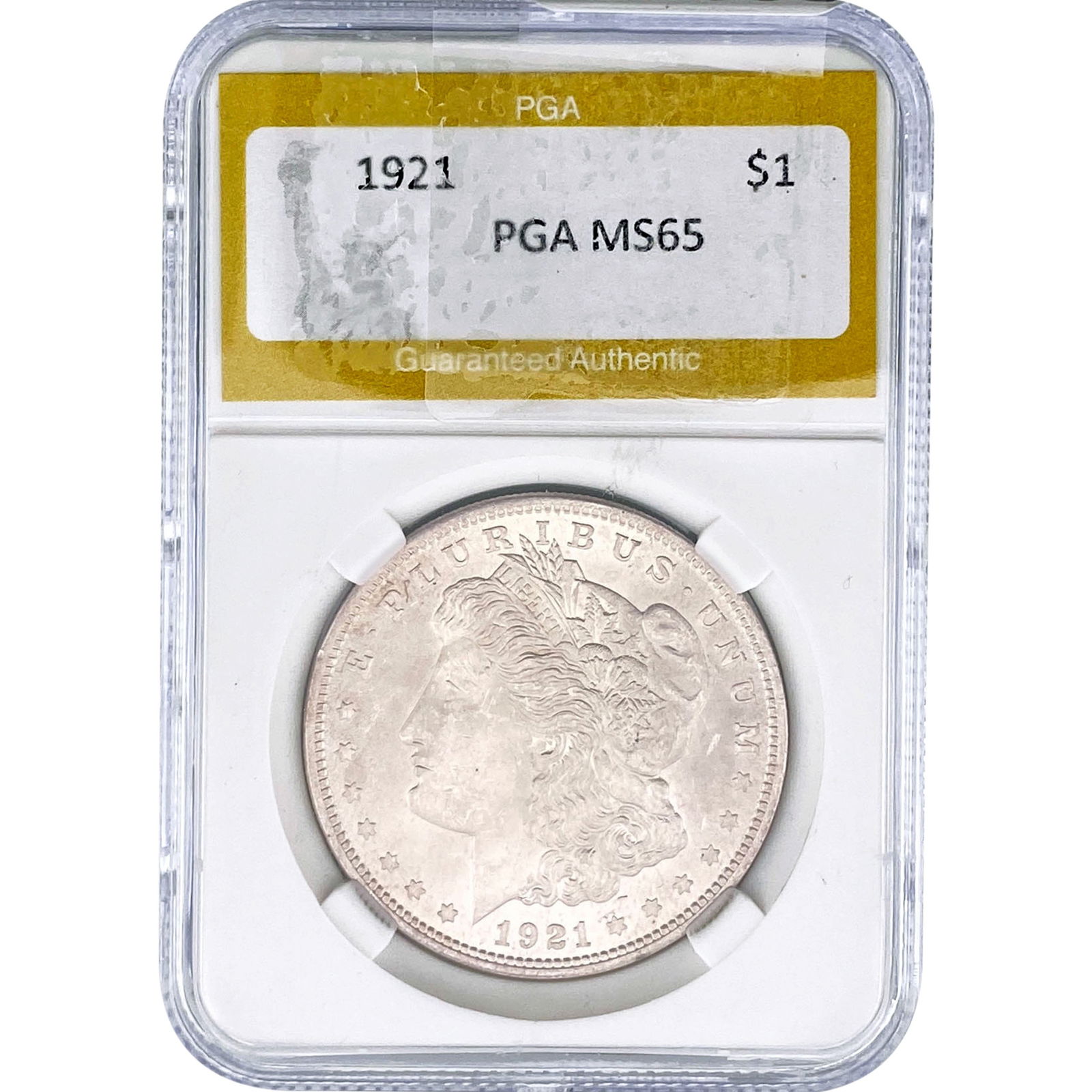 1921 Morgan Silver Dollar PGA MS65 (1 of 2)