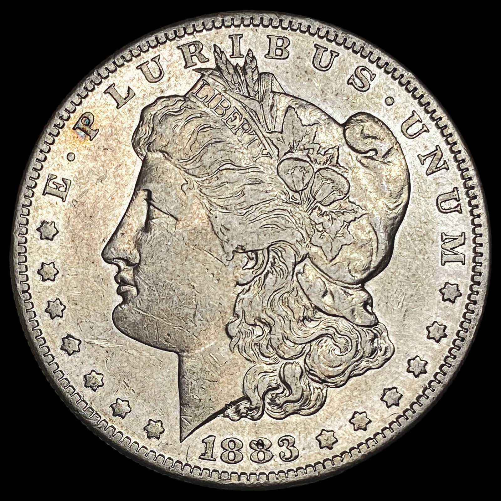 1883-S Silver Morgan Dollar CLOSELY UNCIRCULATED: 1883-S Silver Morgan Dollar CLOSELY UNCIRCULATED