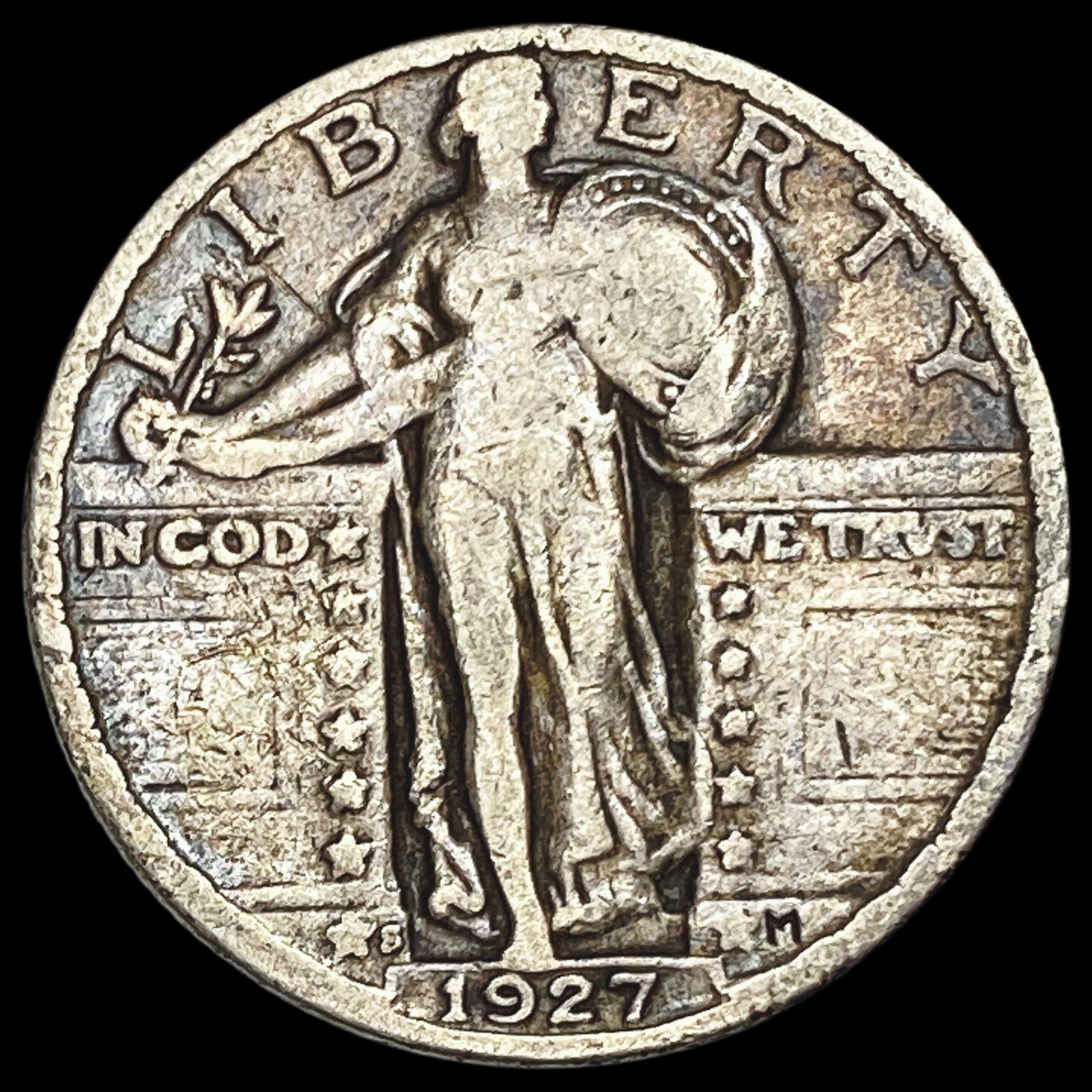 1927-S Standing Liberty Quarter LIGHTLY CIRCULATED (1 of 2)