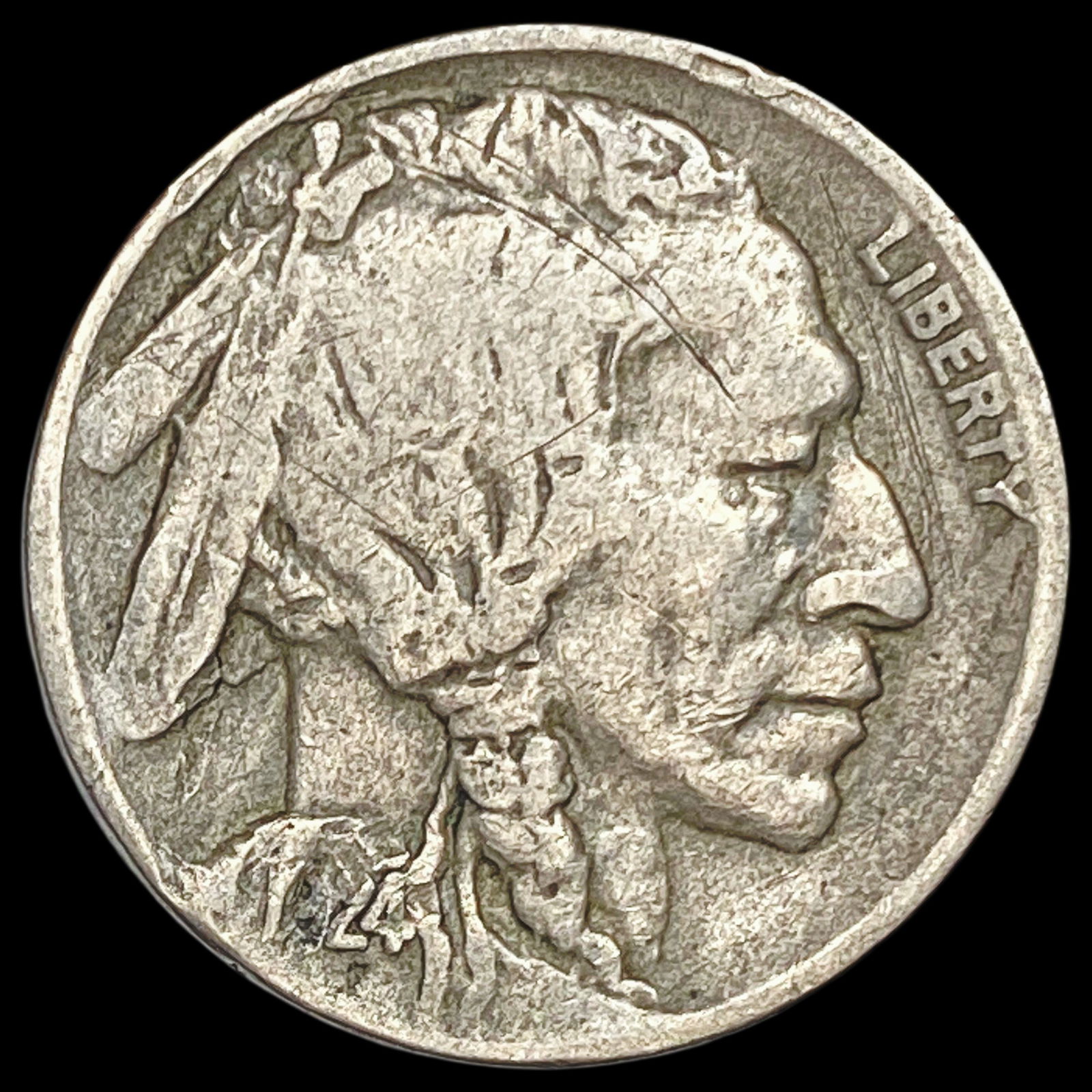 1924-D Buffalo Nickel LIGHTLY CIRCULATED (1 of 2)