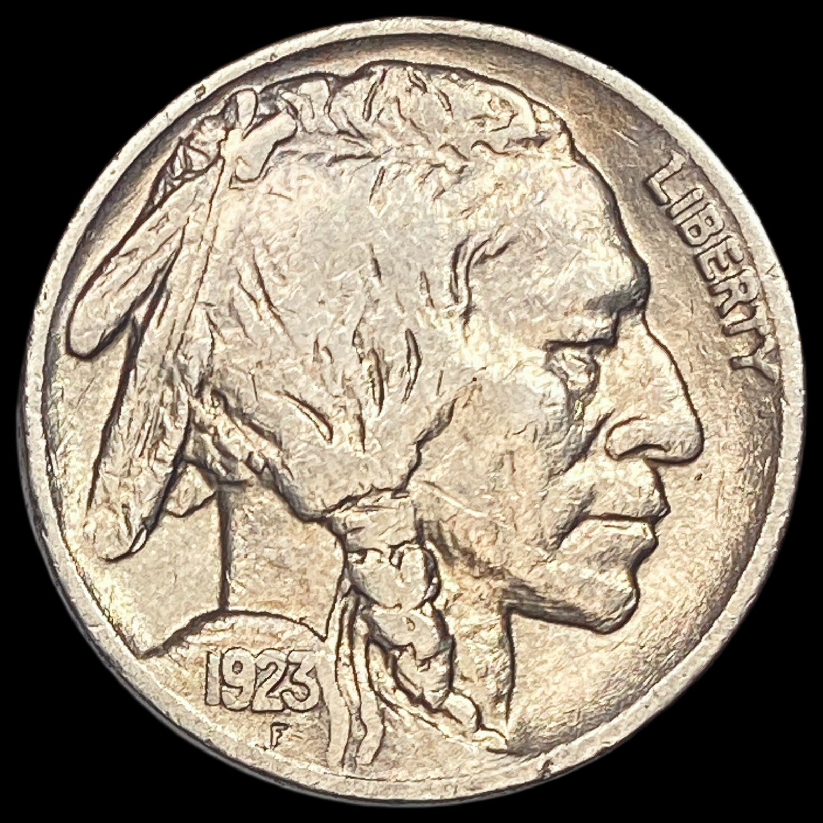 1923-S Buffalo Nickel CLOSELY UNCIRCULATED (1 of 2)