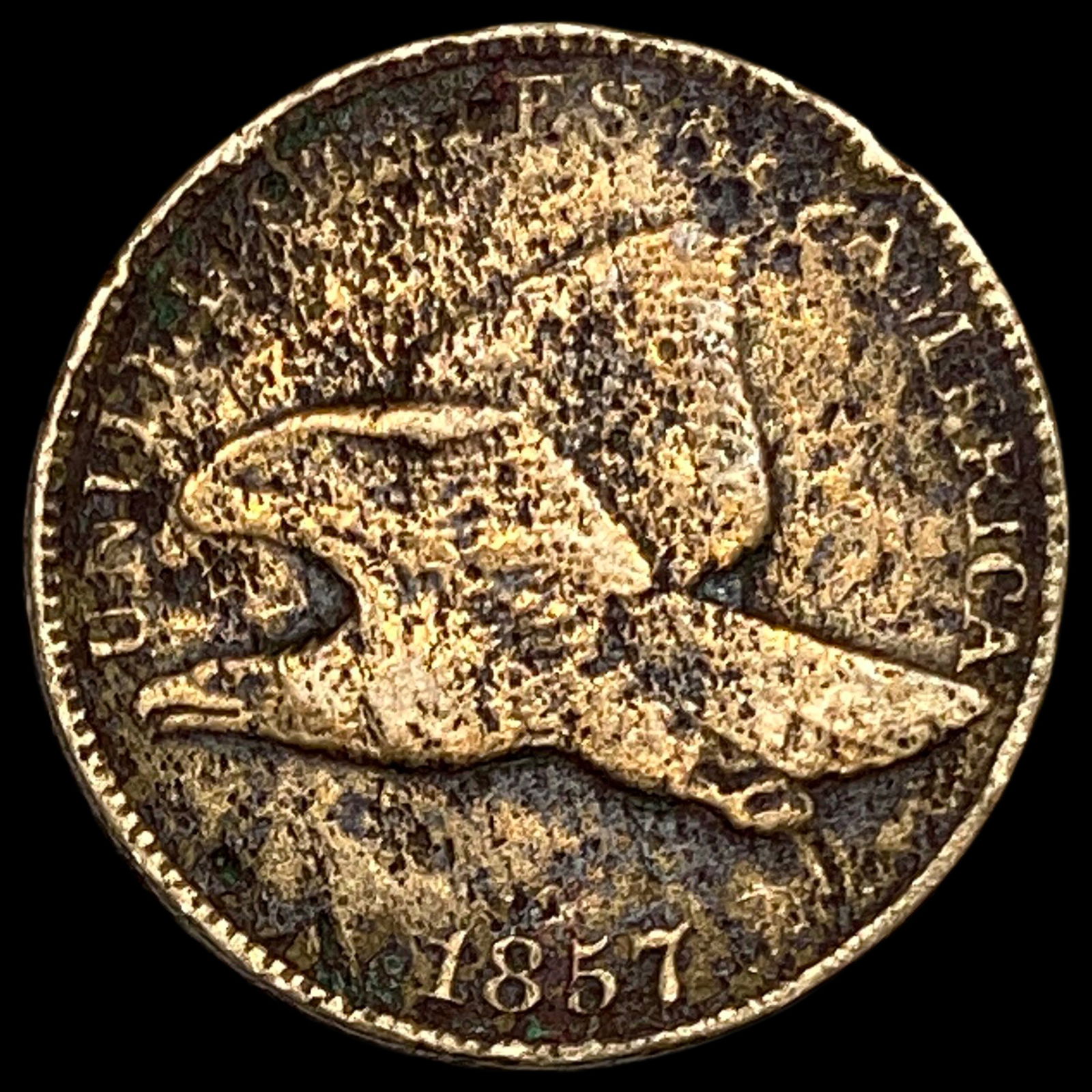1857 Flying Eagle Cent HIGH GRADE (1 of 2)