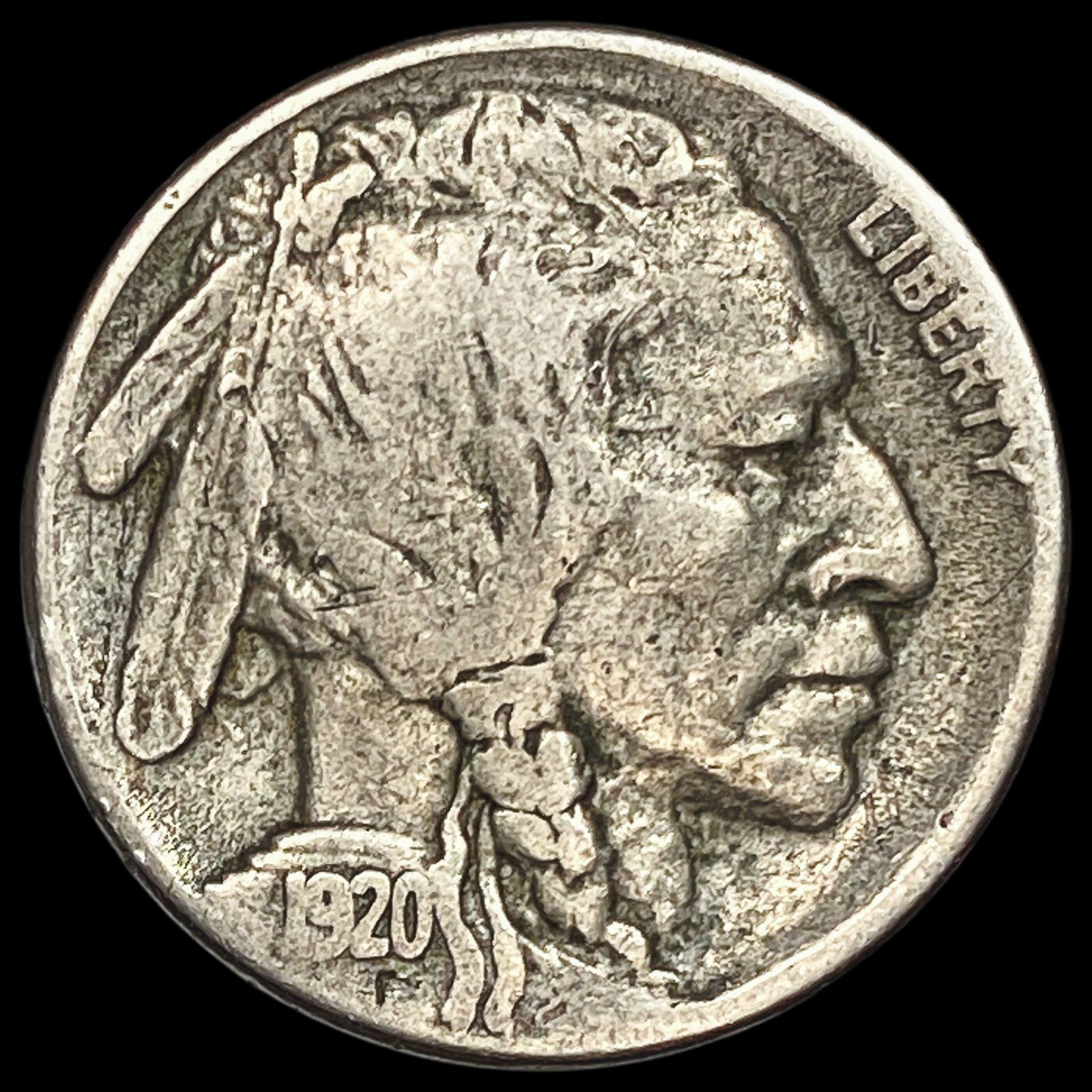 1920-S Buffalo Nickel LIGHTLY CIRCULATED: 1920-S Buffalo Nickel LIGHTLY CIRCULATED