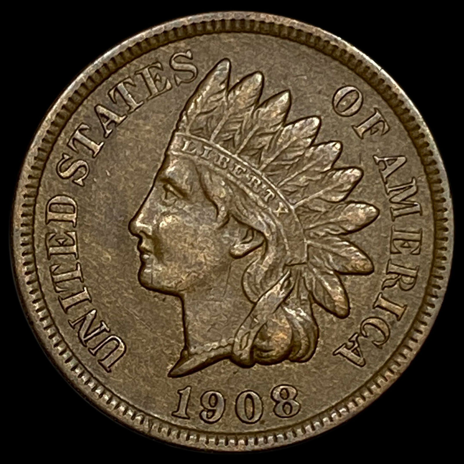 1908-S Indian Head Cent CHOICE AU (1 of 2)