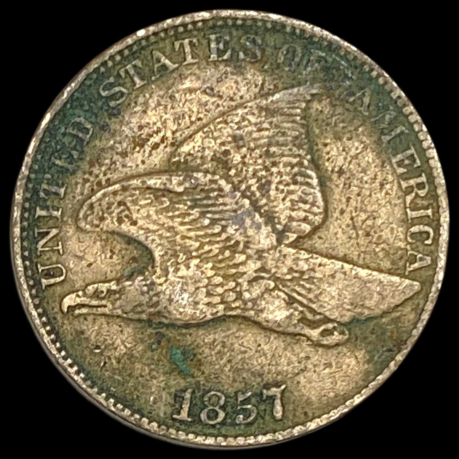 1857 Flying Eagle Cent LIGHTLY CIRCULATED: 1857 Flying Eagle Cent LIGHTLY CIRCULATED
