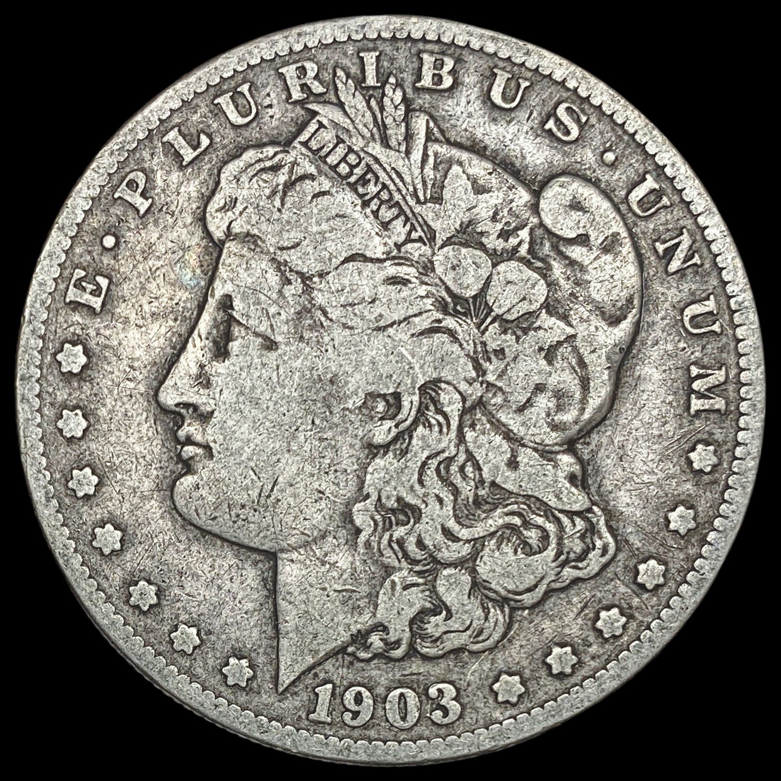 1903-S Silver Morgan Dollar NICELY CIRCULATED: 1903-S Silver Morgan Dollar NICELY CIRCULATED