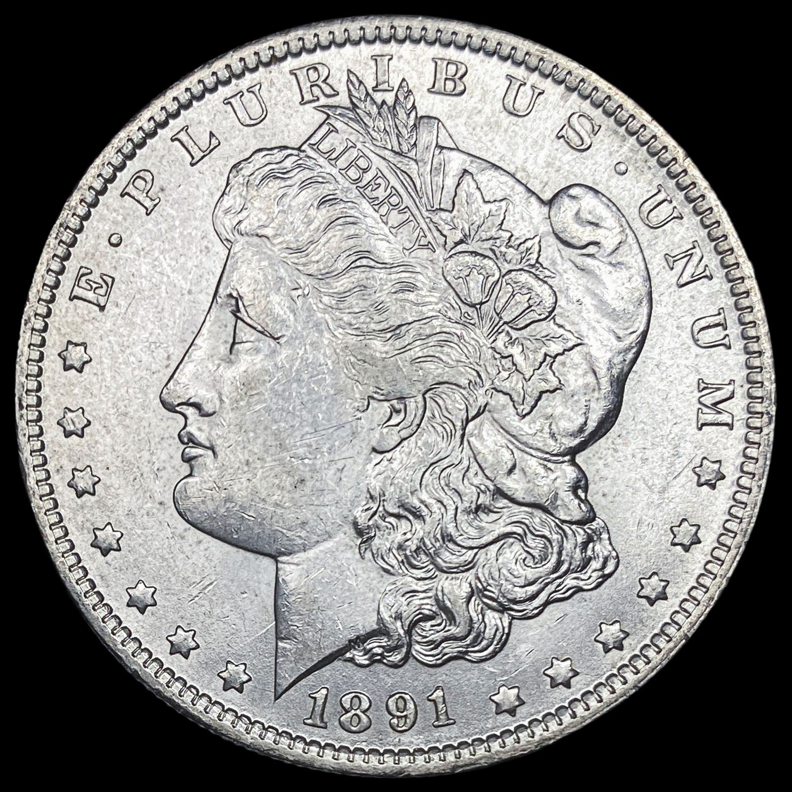 1891-O Silver Morgan Dollar CHOICE AU (1 of 2)