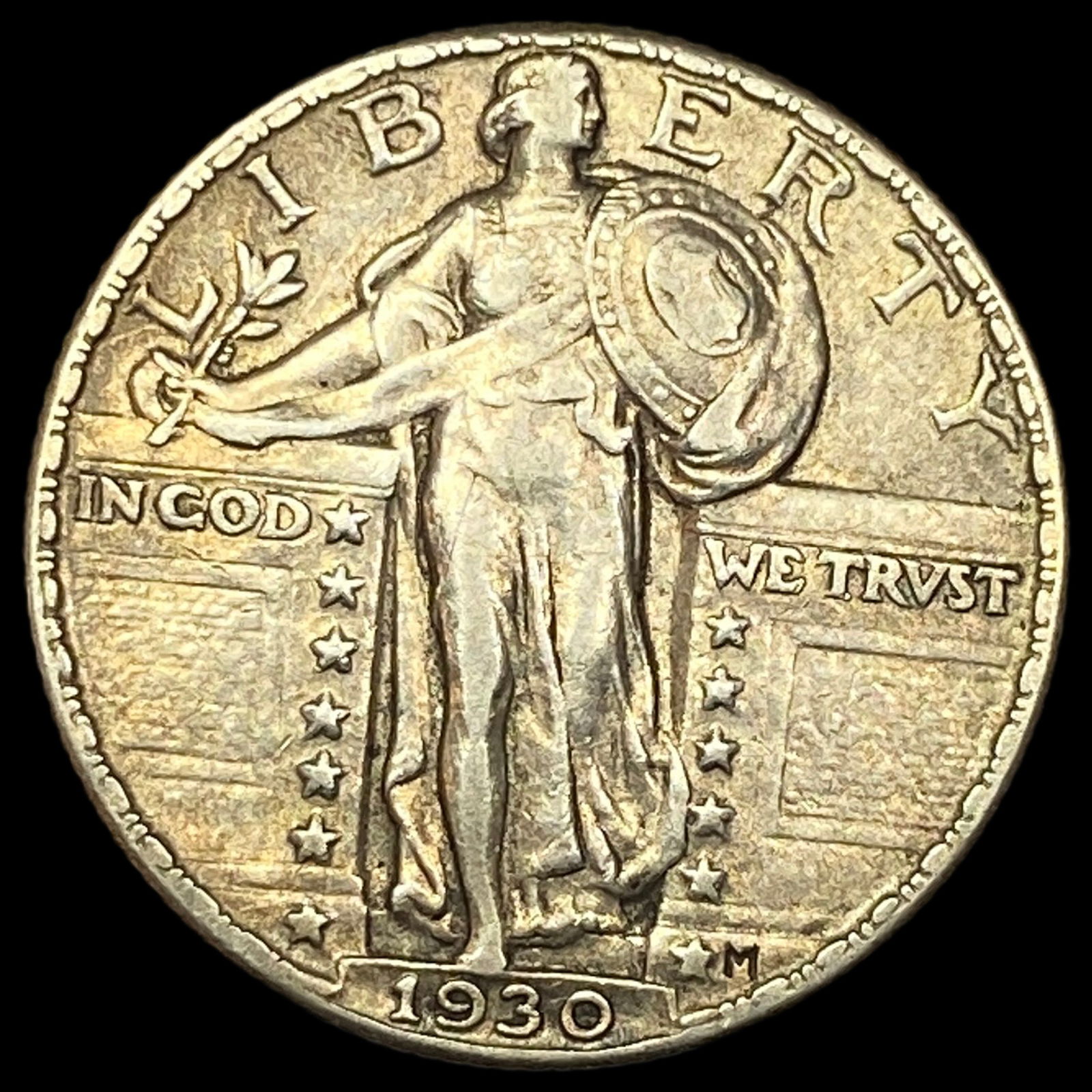 1930-S Standing Liberty Quarter CHOICE AU (1 of 2)