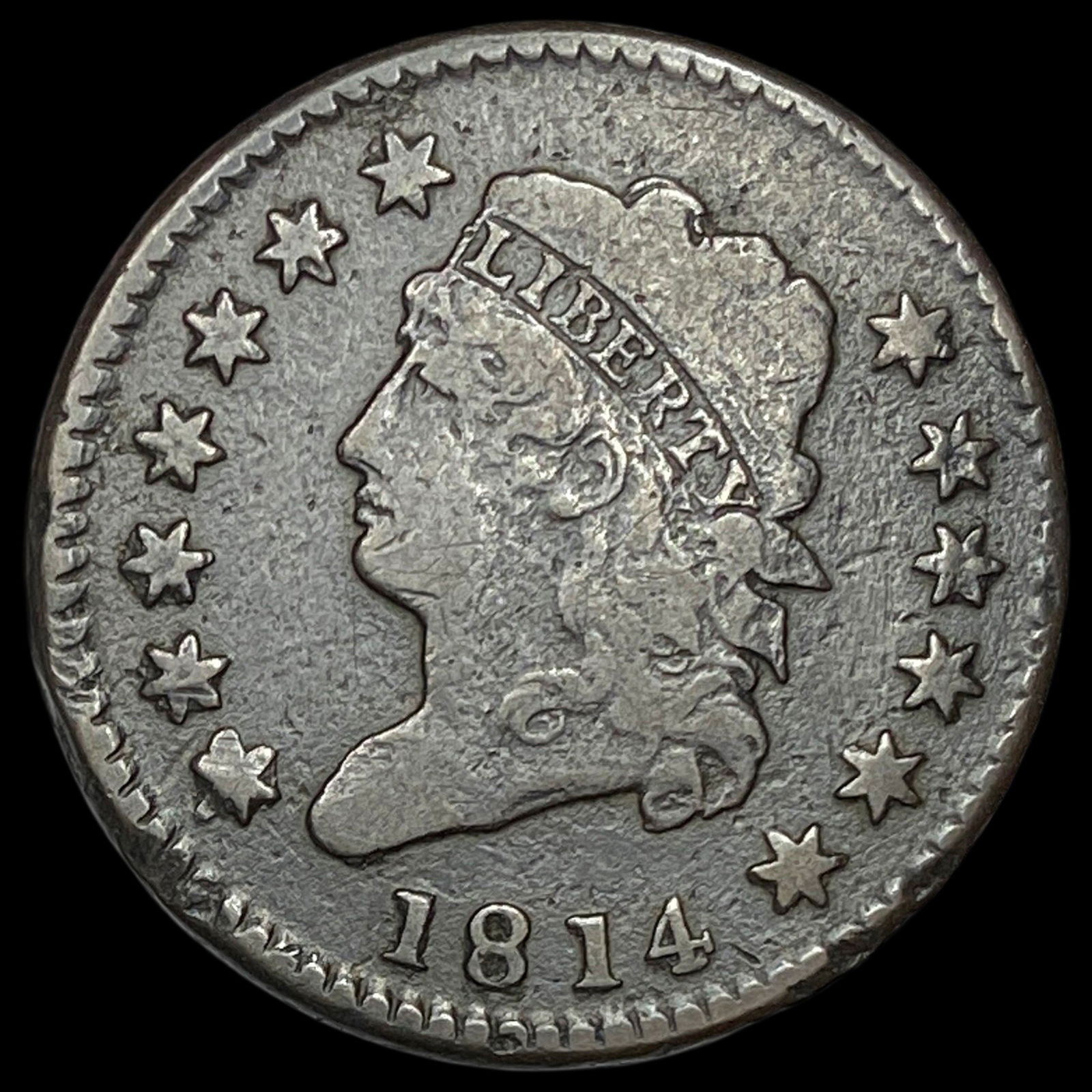 1814 Classic Head Large Cent LIGHTLY CIRCULATED (1 of 2)