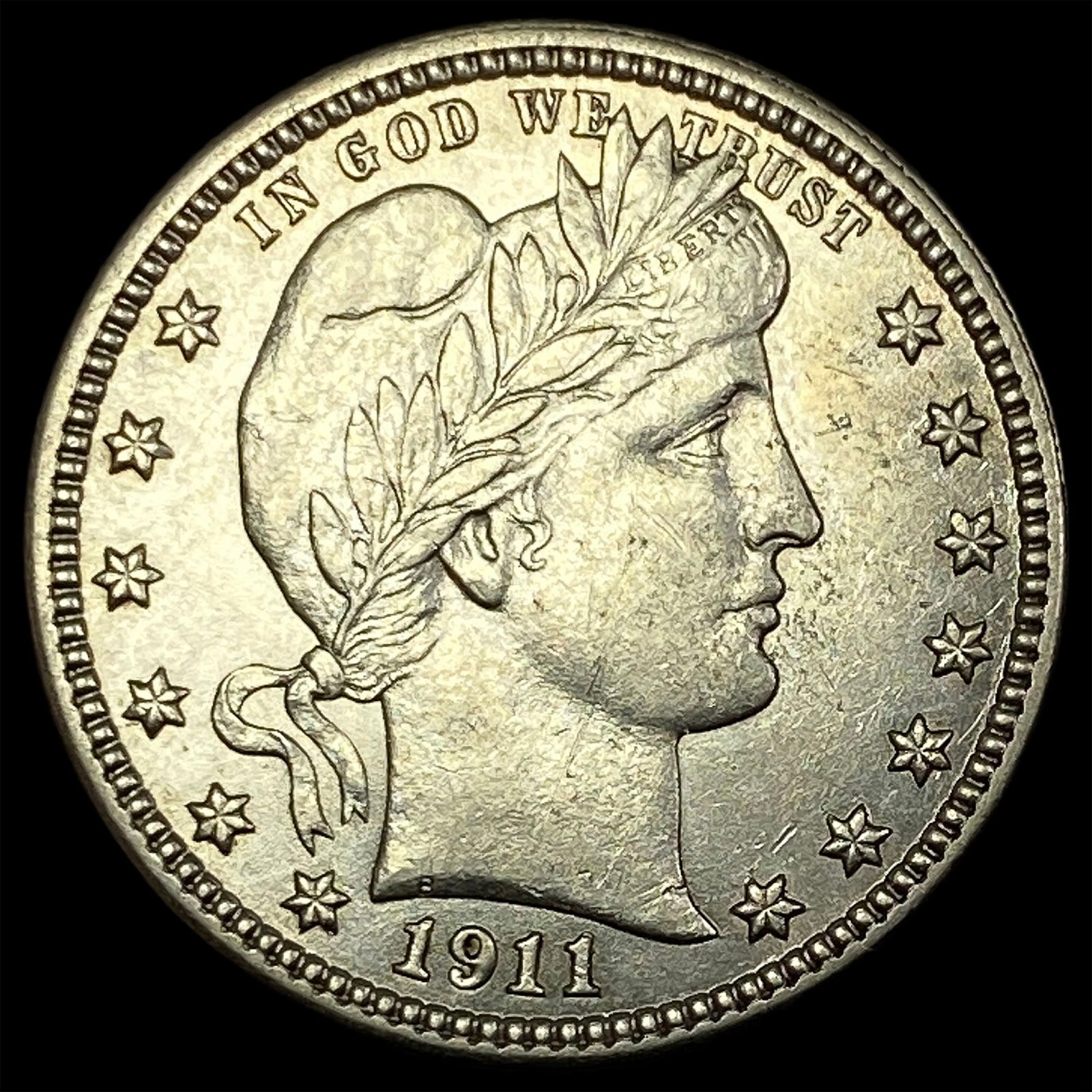 1911 Barber Silver Quarter UNCIRCULATED (1 of 2)