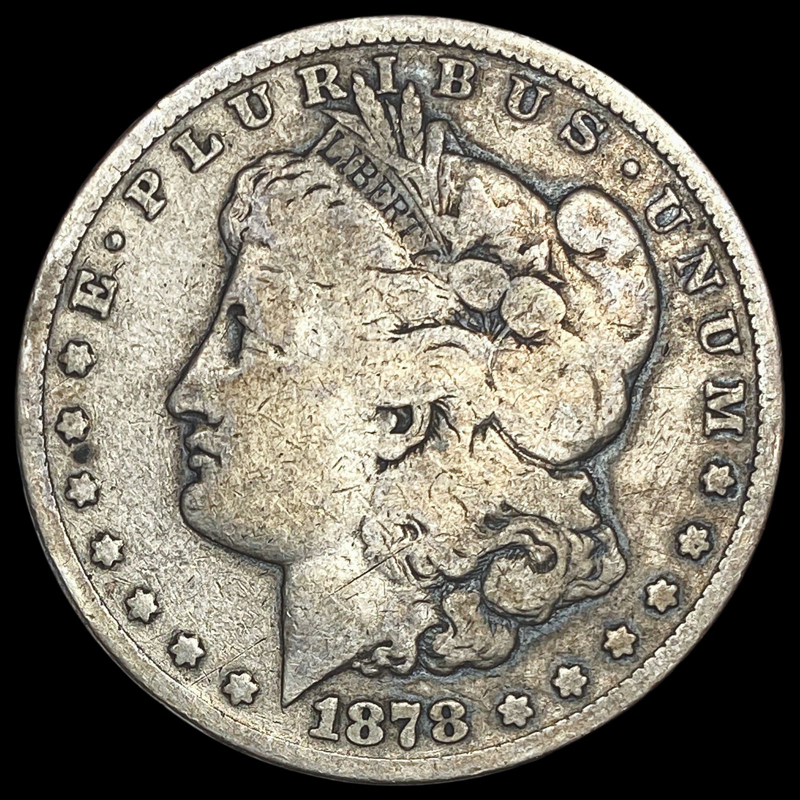 1878-CC Silver Morgan Dollar NICELY CIRCULATED (1 of 2)