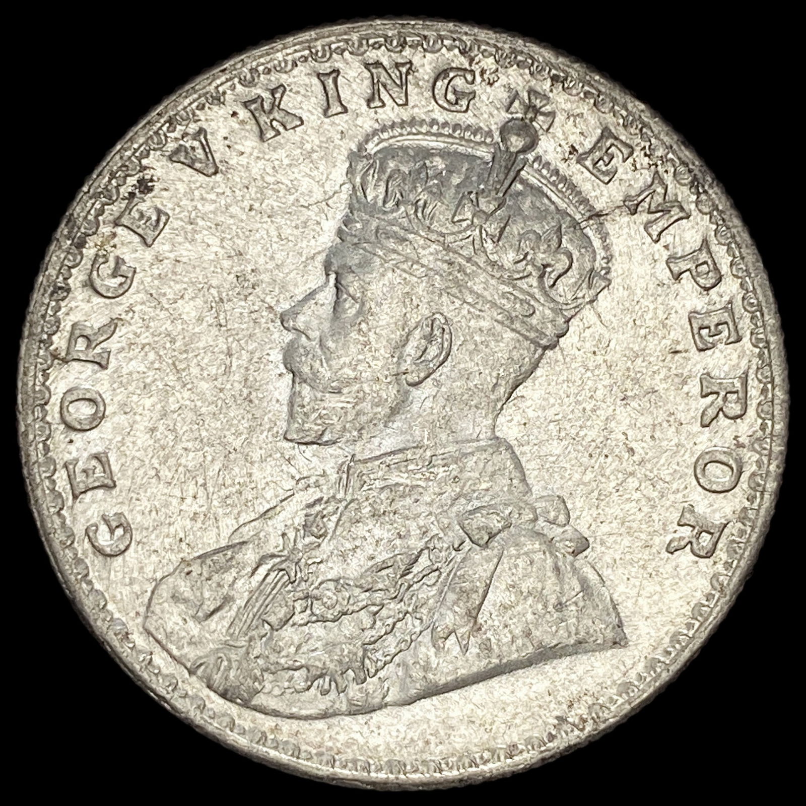 1919 British-India Silver 1 Rupee UNCIRCULATED (1 of 2)