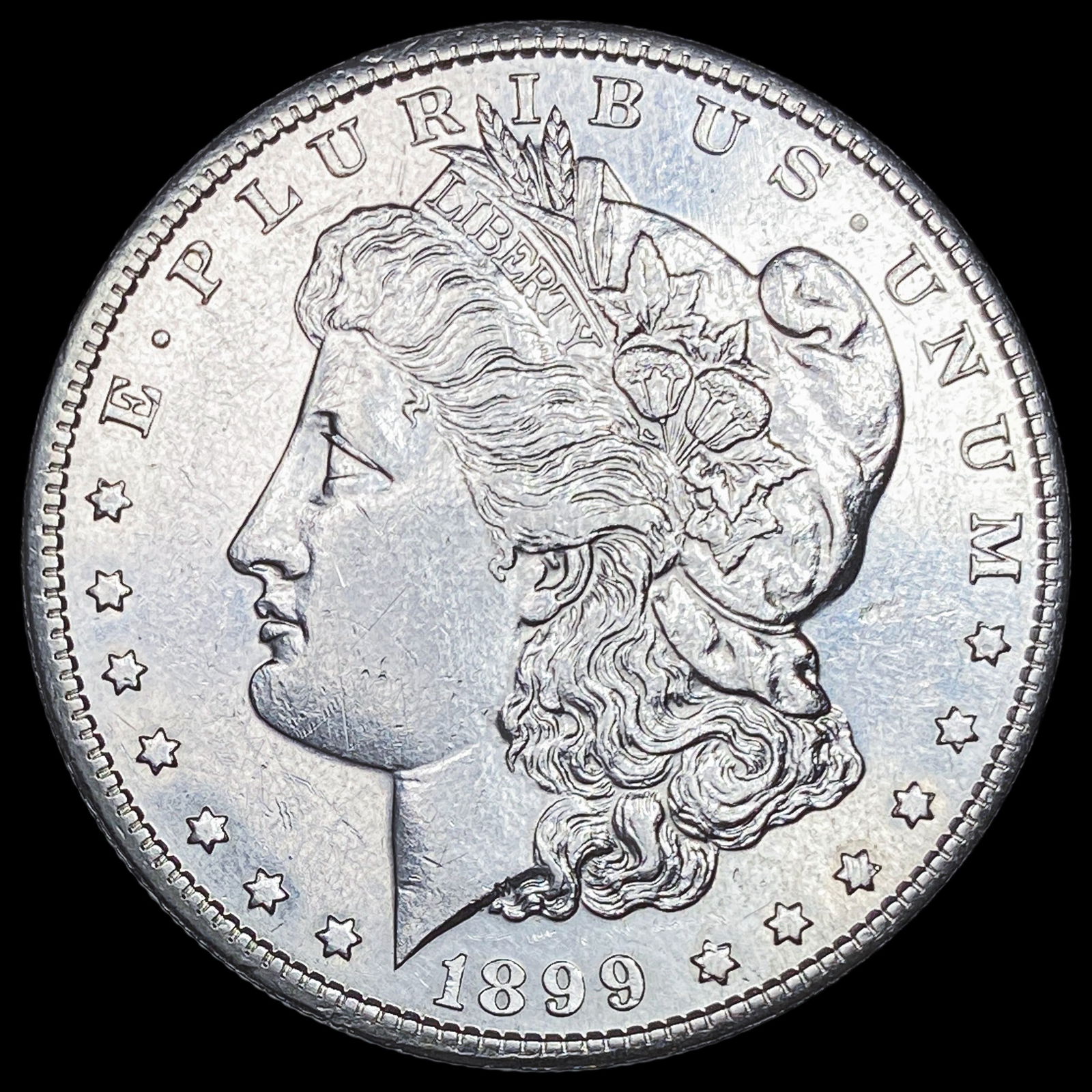 1899-S Silver Morgan Dollar CLOSELY UNCIRCULATED: 1899-S Silver Morgan Dollar CLOSELY UNCIRCULATED