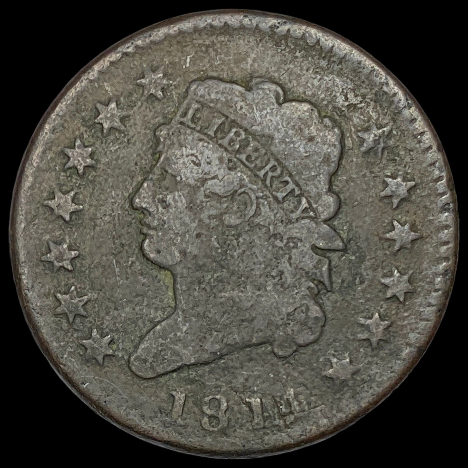 1814 Classic Head Large Cent LIGHTLY CIRCULATED (1 of 2)