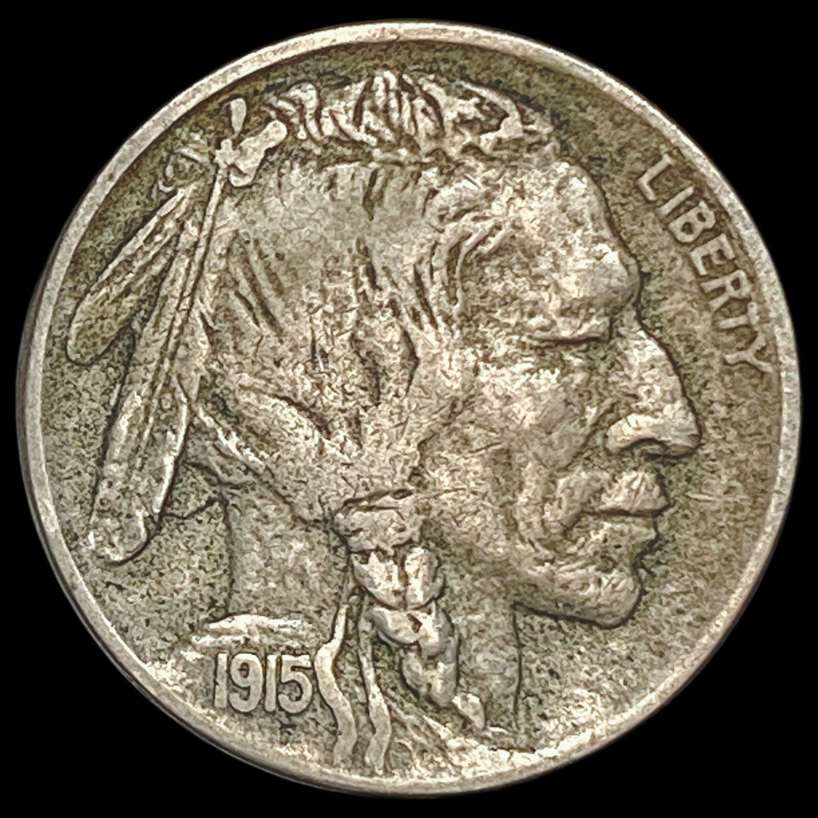1915-D Buffalo Nickel LIGHTLY CIRCULATED (1 of 2)