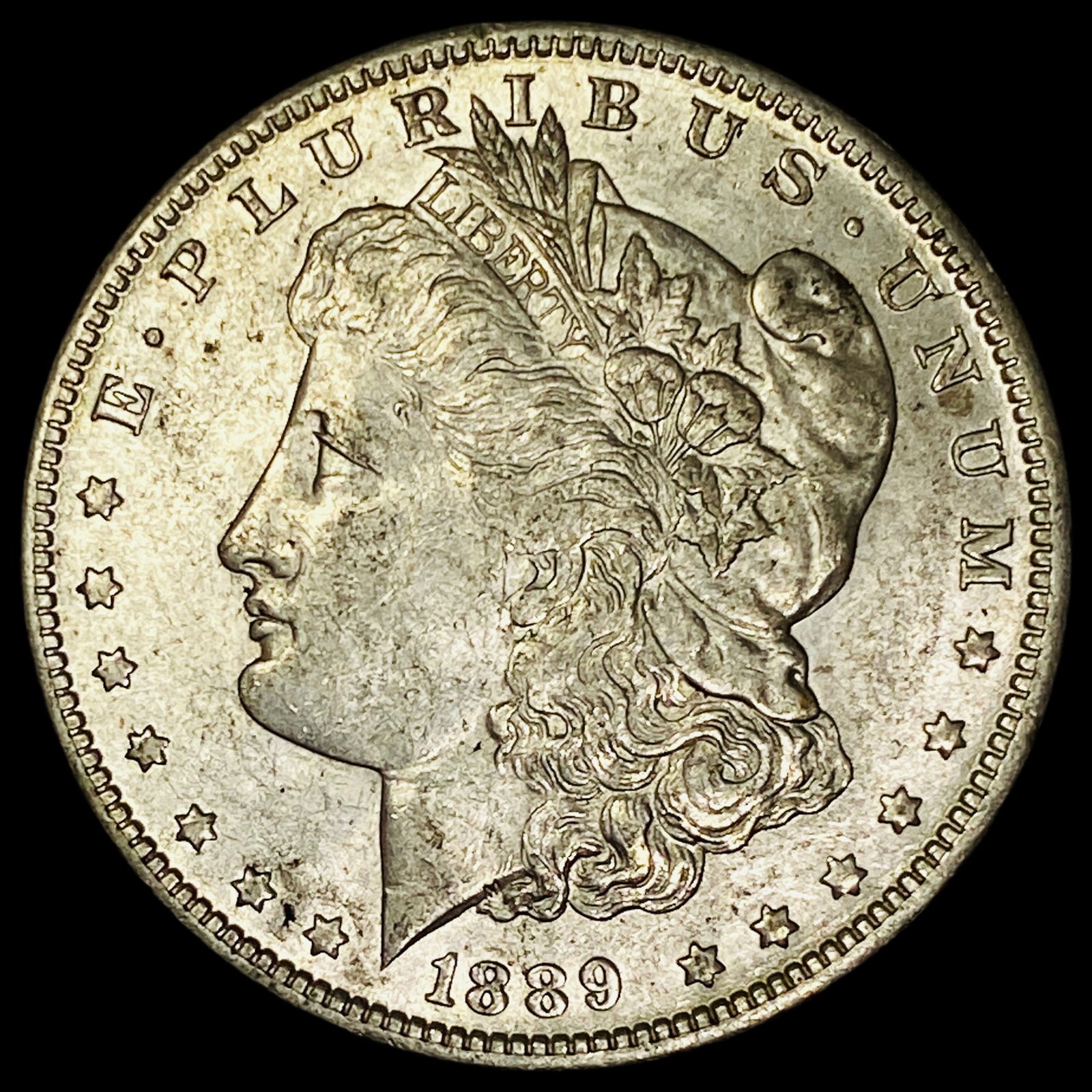 1889 Morgan Silver Dollar CLOSELY UNCIRCULATED: 1889 Morgan Silver Dollar CLOSELY UNCIRCULATED
