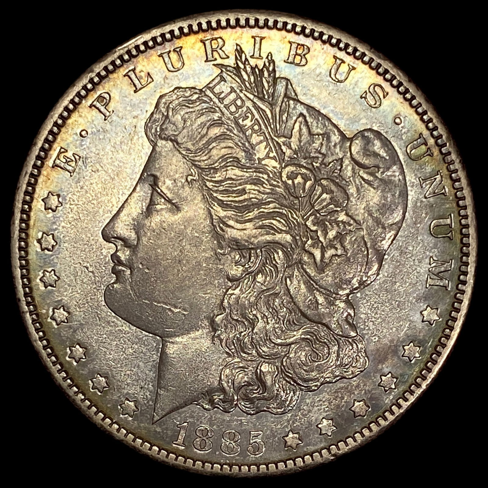 1885-S Morgan Silver Dollar CLOSELY UNCIRCULATED (1 of 2)