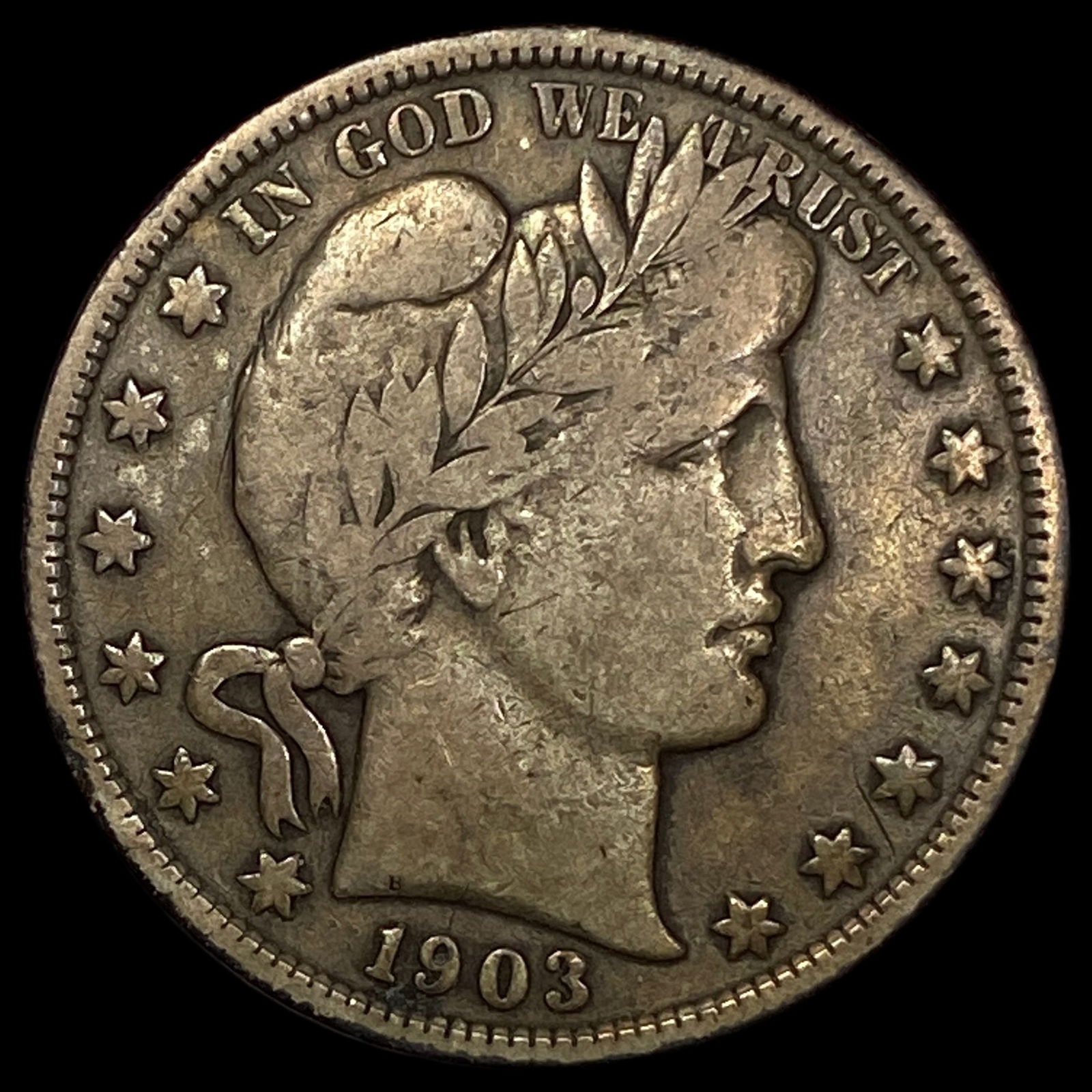 1903 Barber Half Dollar LIGHTLY CIRCULATED (1 of 2)