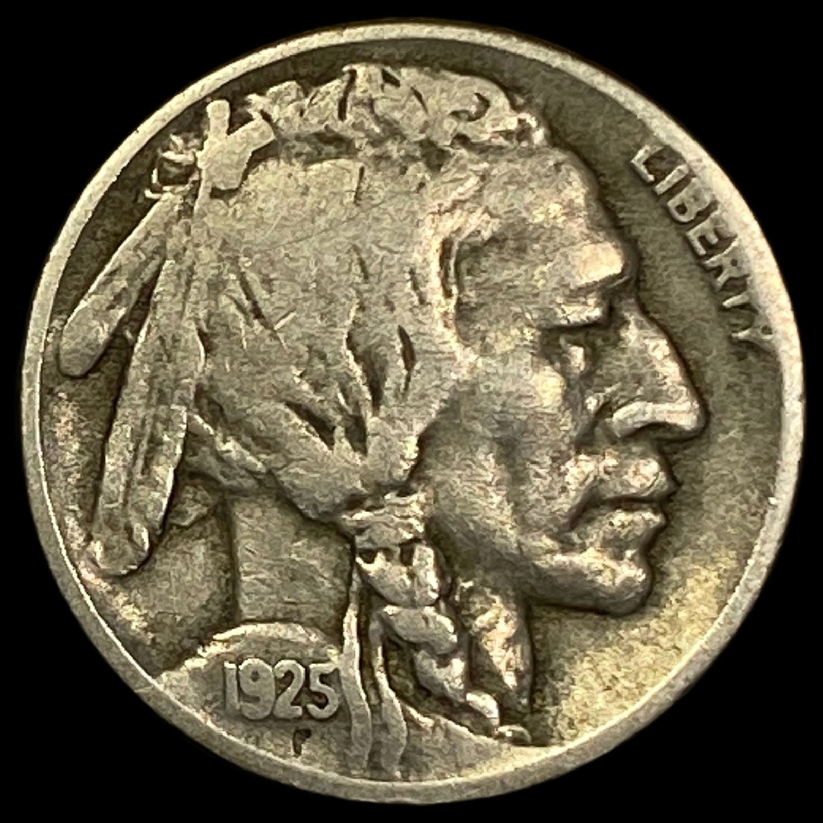 1925-D Nickel Buffalo Nickel NEARLY UNCIRCULATED (1 of 2)