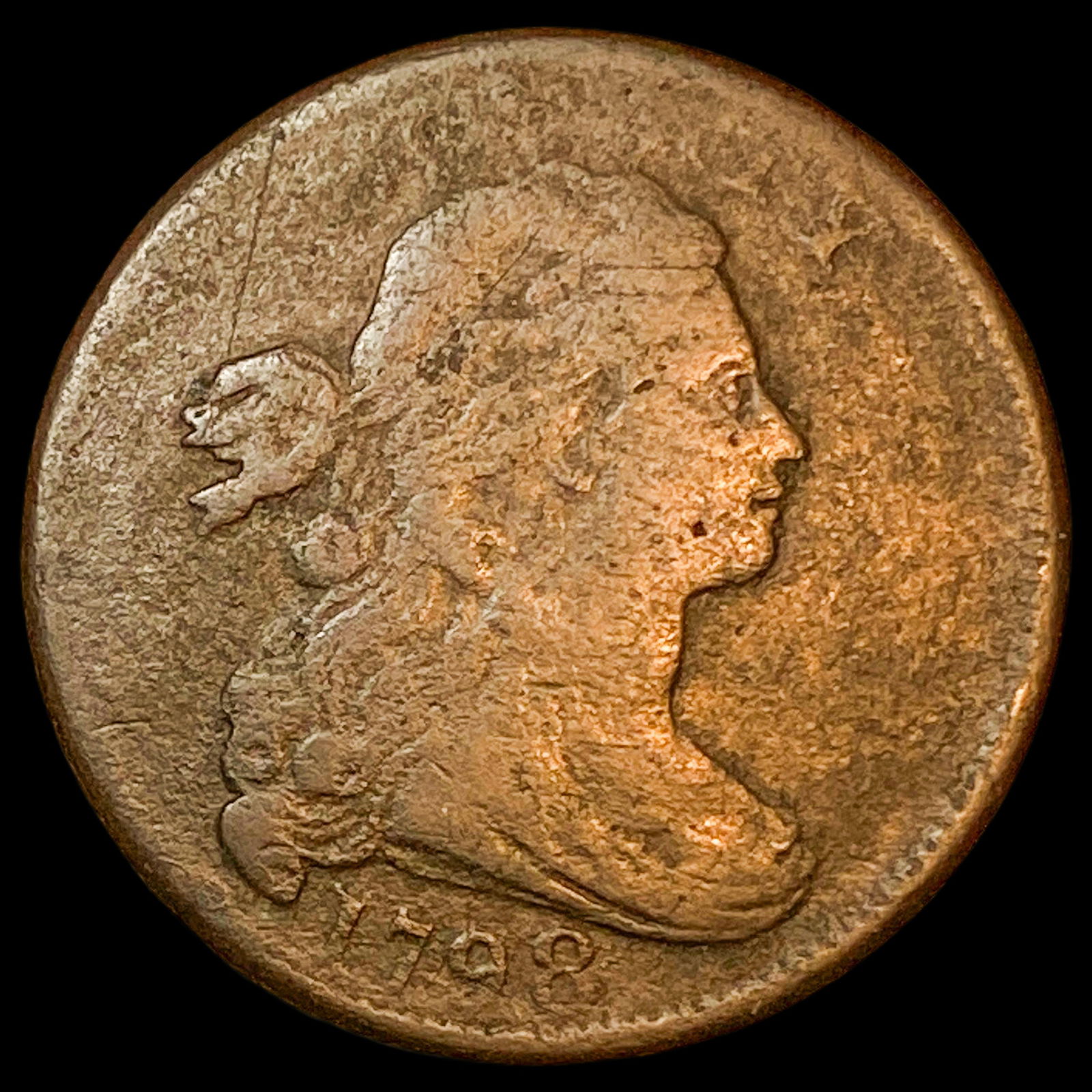 1798 Rev 1797 Draped Bust Large Cent NICELY CIRCULATED (1 of 2)