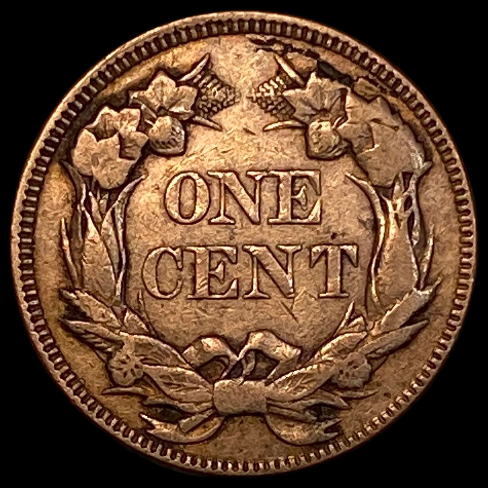 1857 Flying Eagle Cent CLOSELY UNCIRCULATED - 2