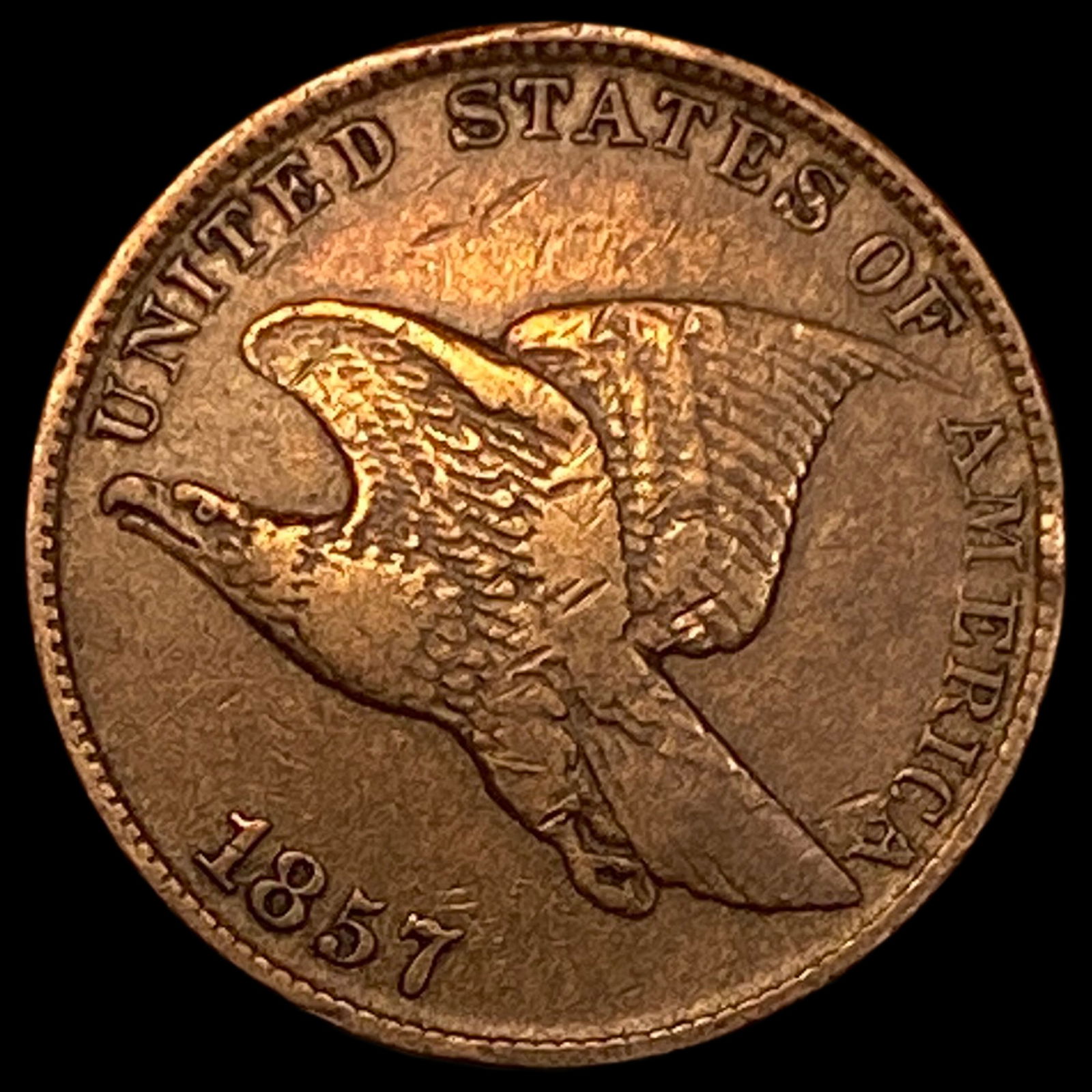 1857 Flying Eagle Cent LIGHTLY CIRCULATED (1 of 2)