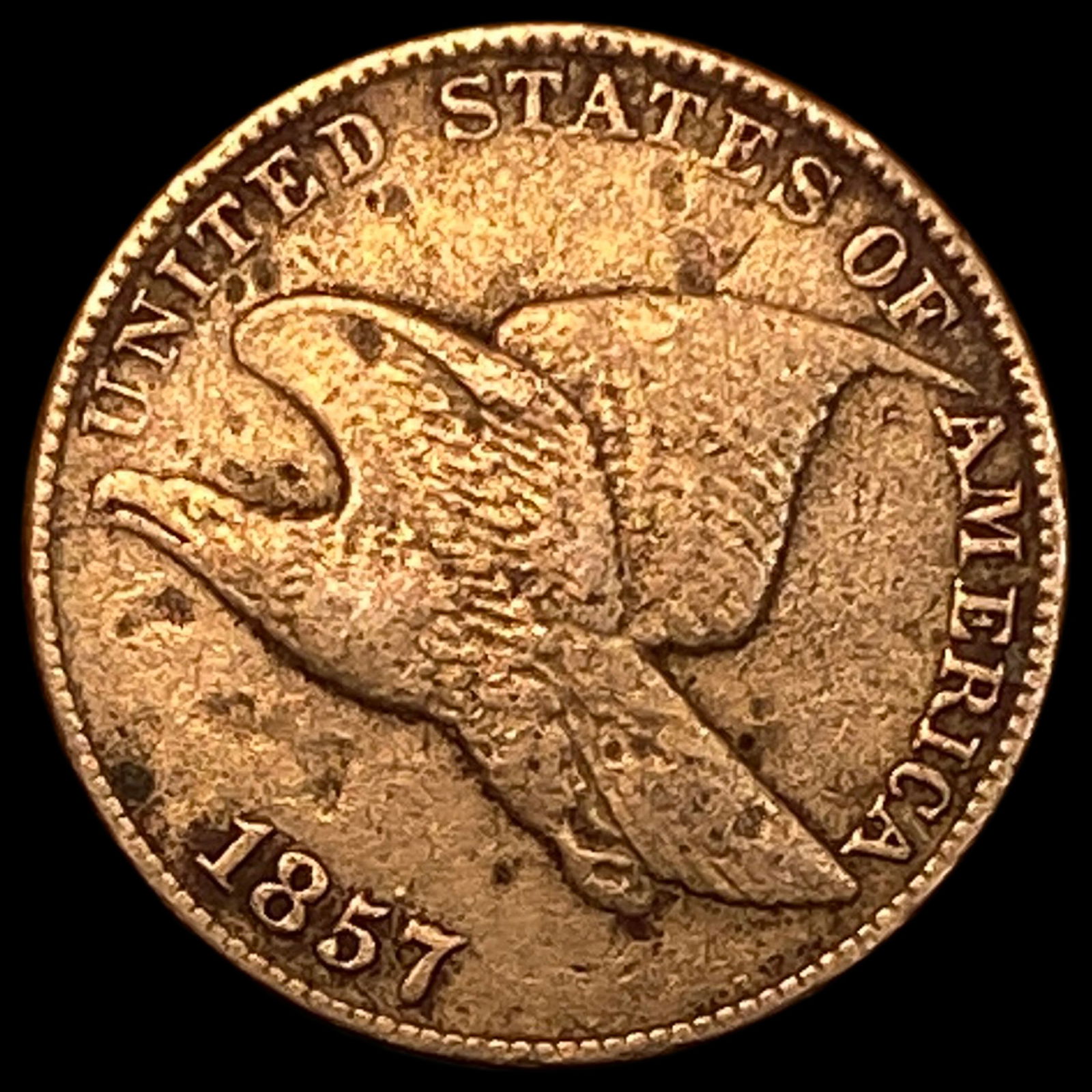 1857 Flying Eagle Cent LIGHTLY CIRCULATED (1 of 2)