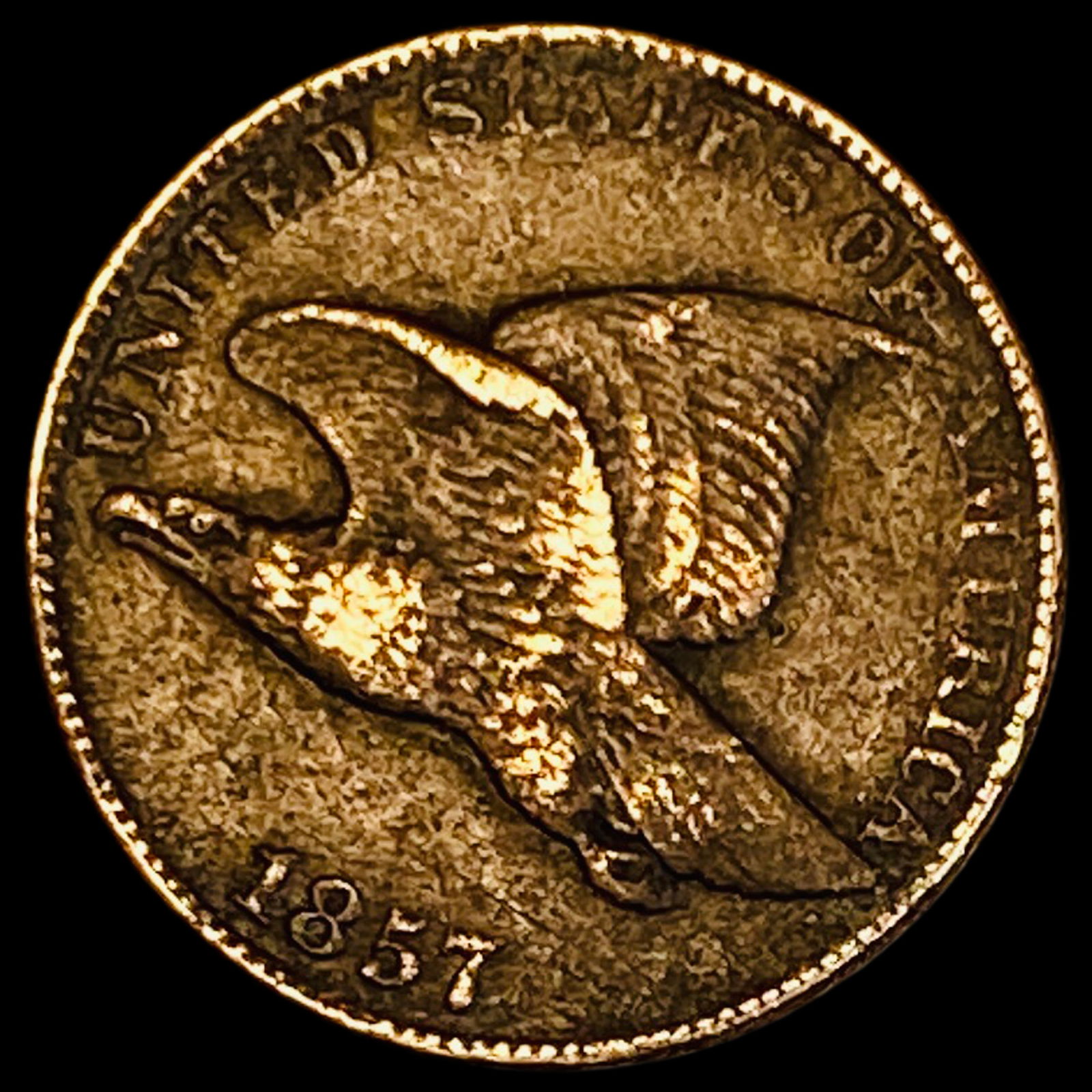 1857 Flying Eagle Cent LIGHTLY CIRCULATED (1 of 2)