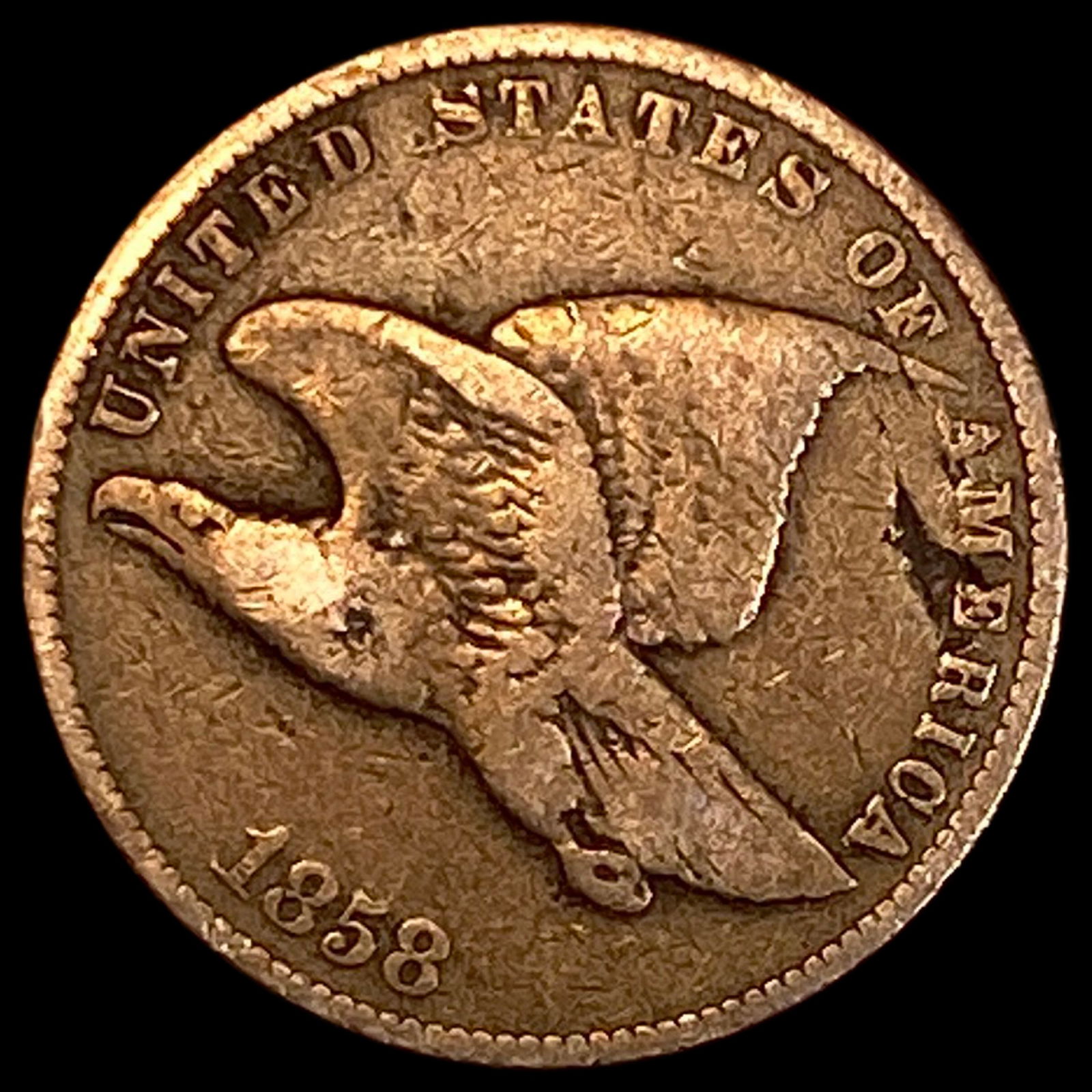 1858 Flying Eagle Cent HIGH GRADE (1 of 2)