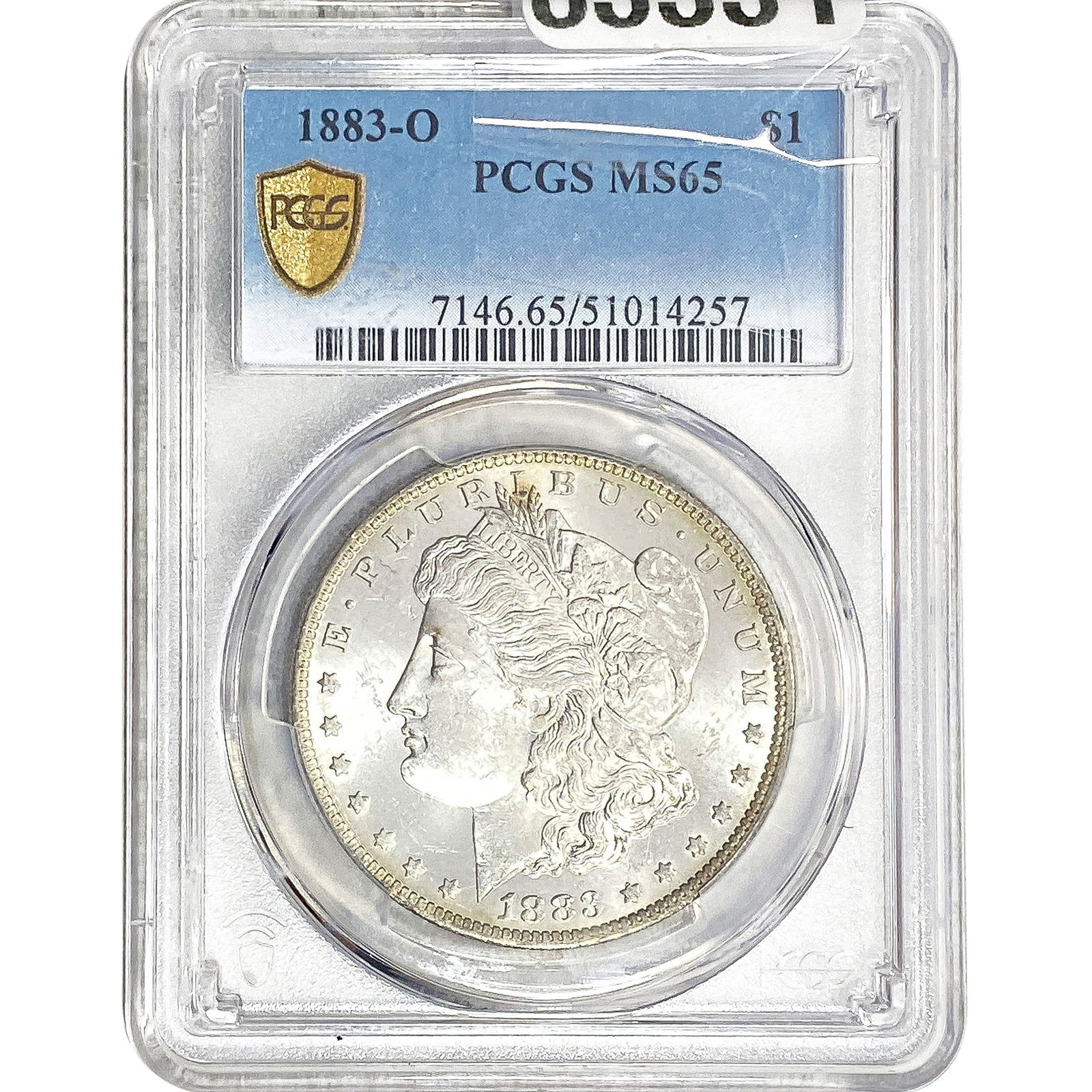 1883-O Morgan Silver Dollar PCGS MS65: 1883-O Morgan Silver Dollar PCGS MS65